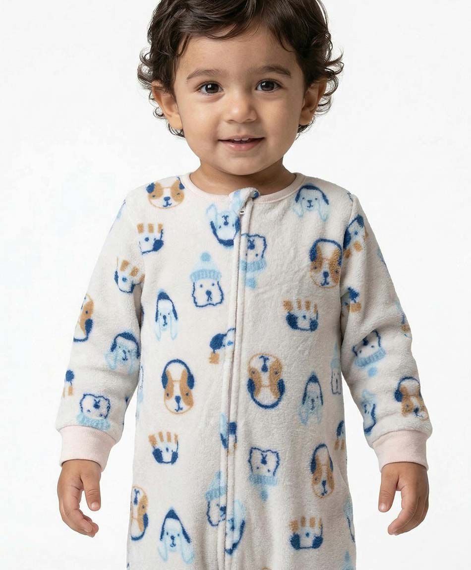 Pijama beb&eacute; enterito dogs