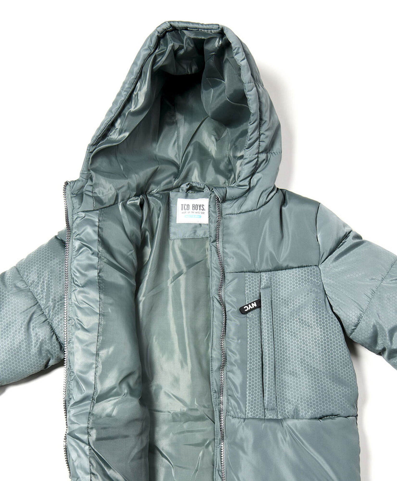 Parka niño verde Parka niño verde