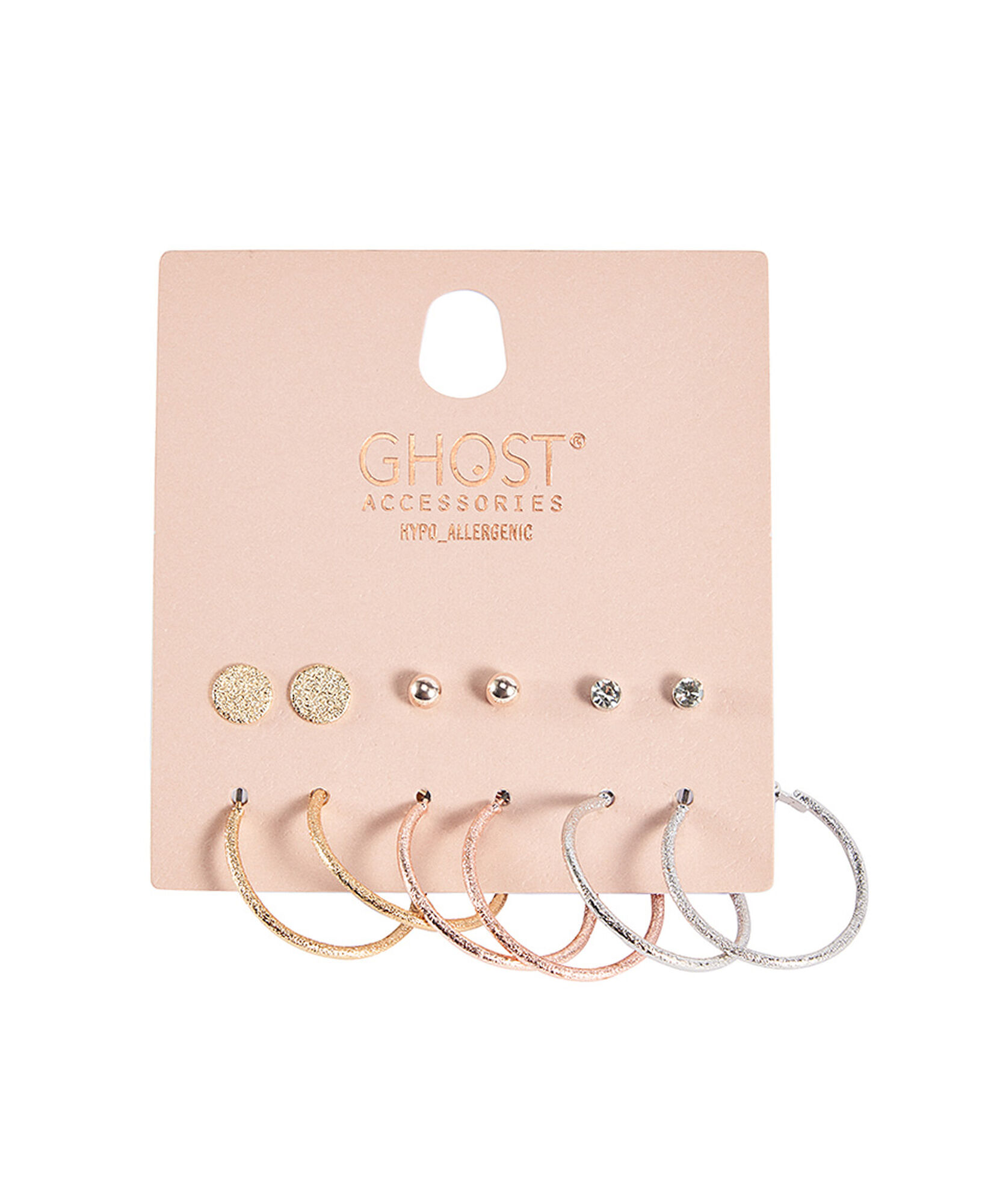 Set 6 aros mujer brillantes Set 6 aros mujer brillantes