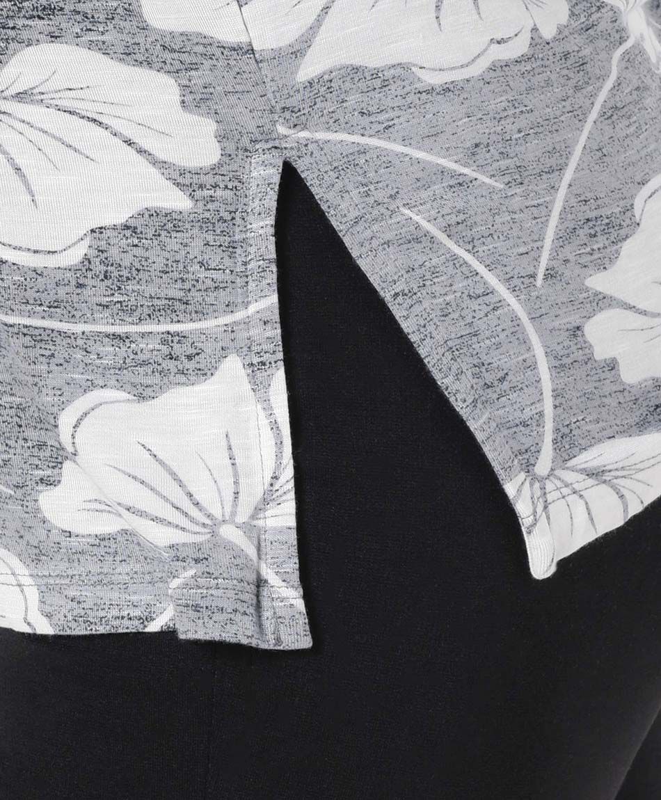 Polera mujer floreada