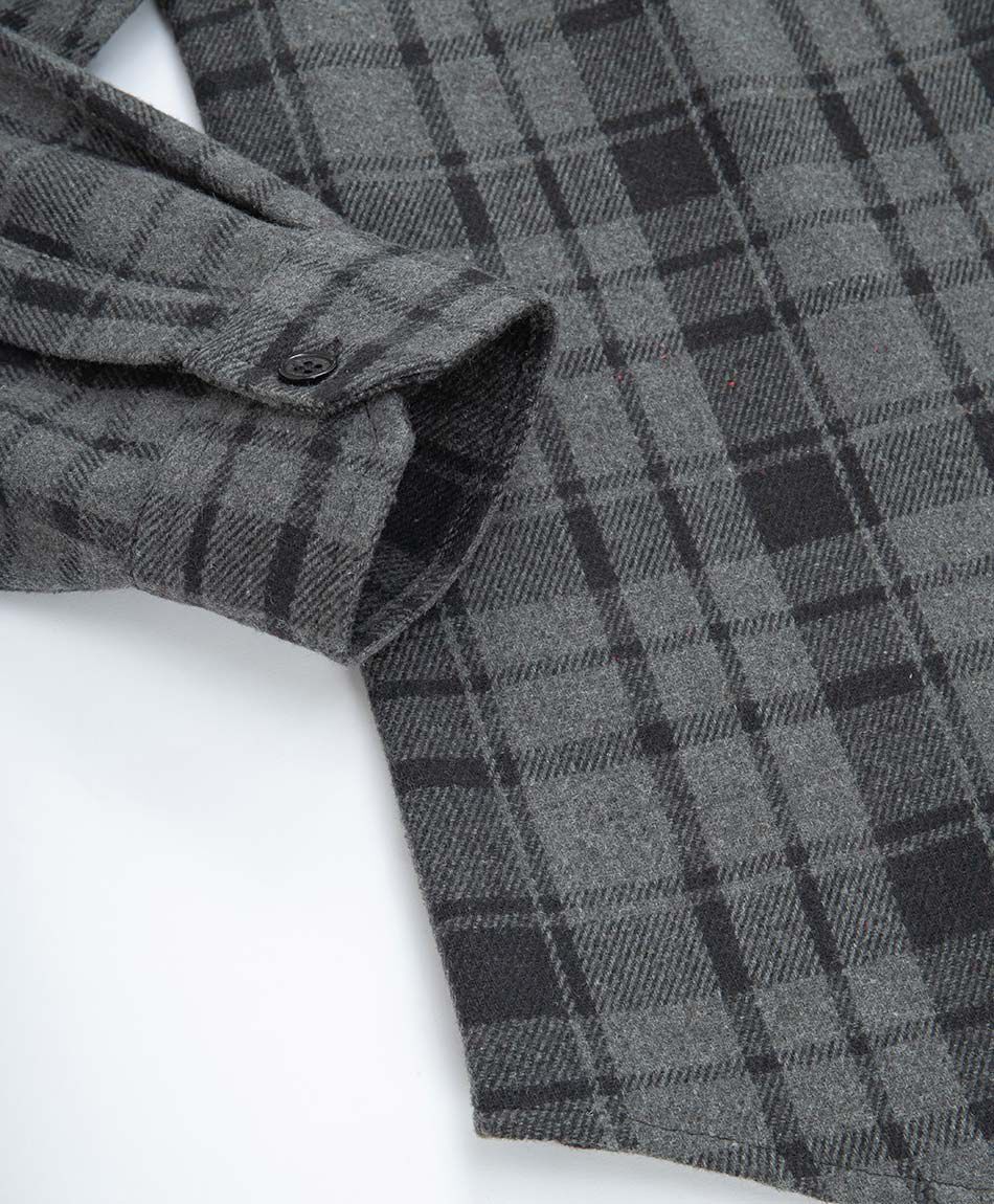 Chaqueta hombre le&ntilde;adora mix gris