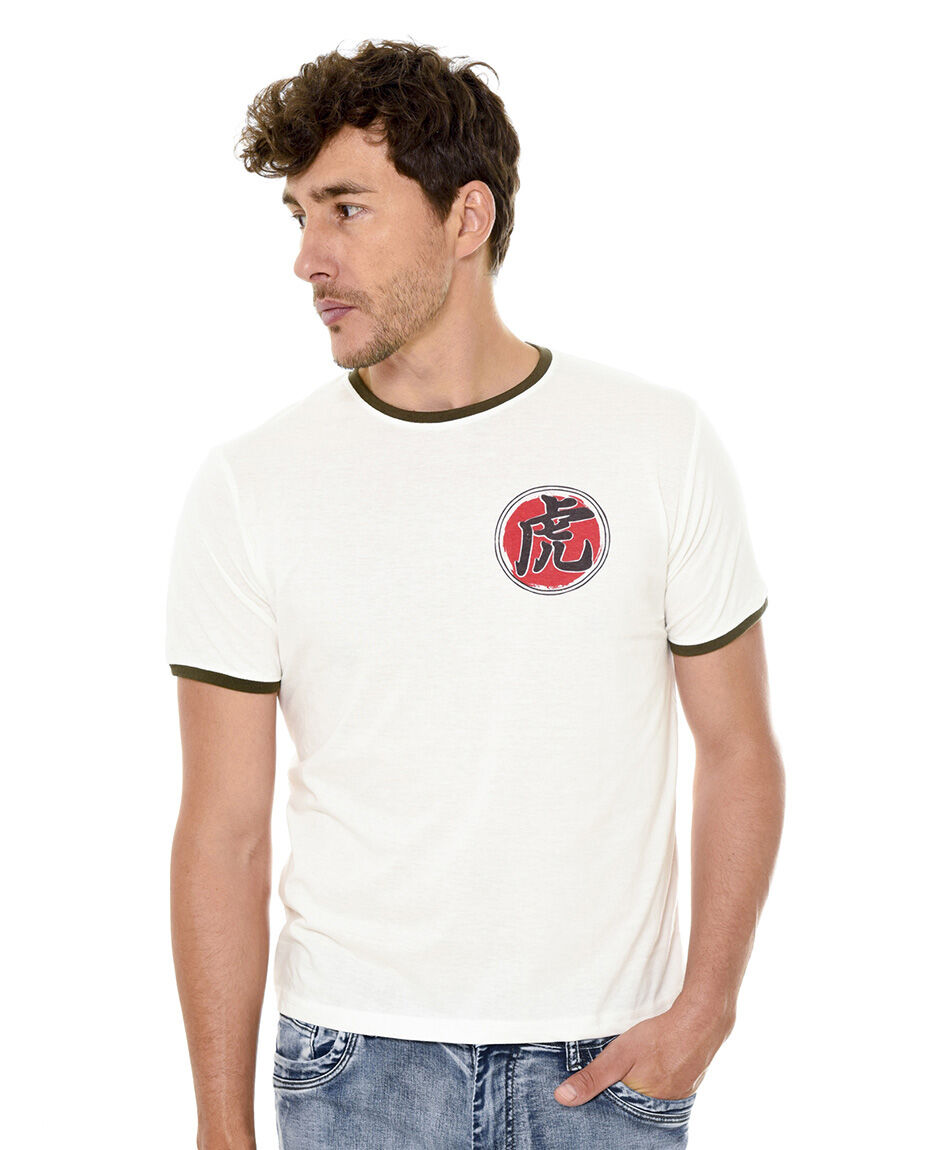 Polera estampada