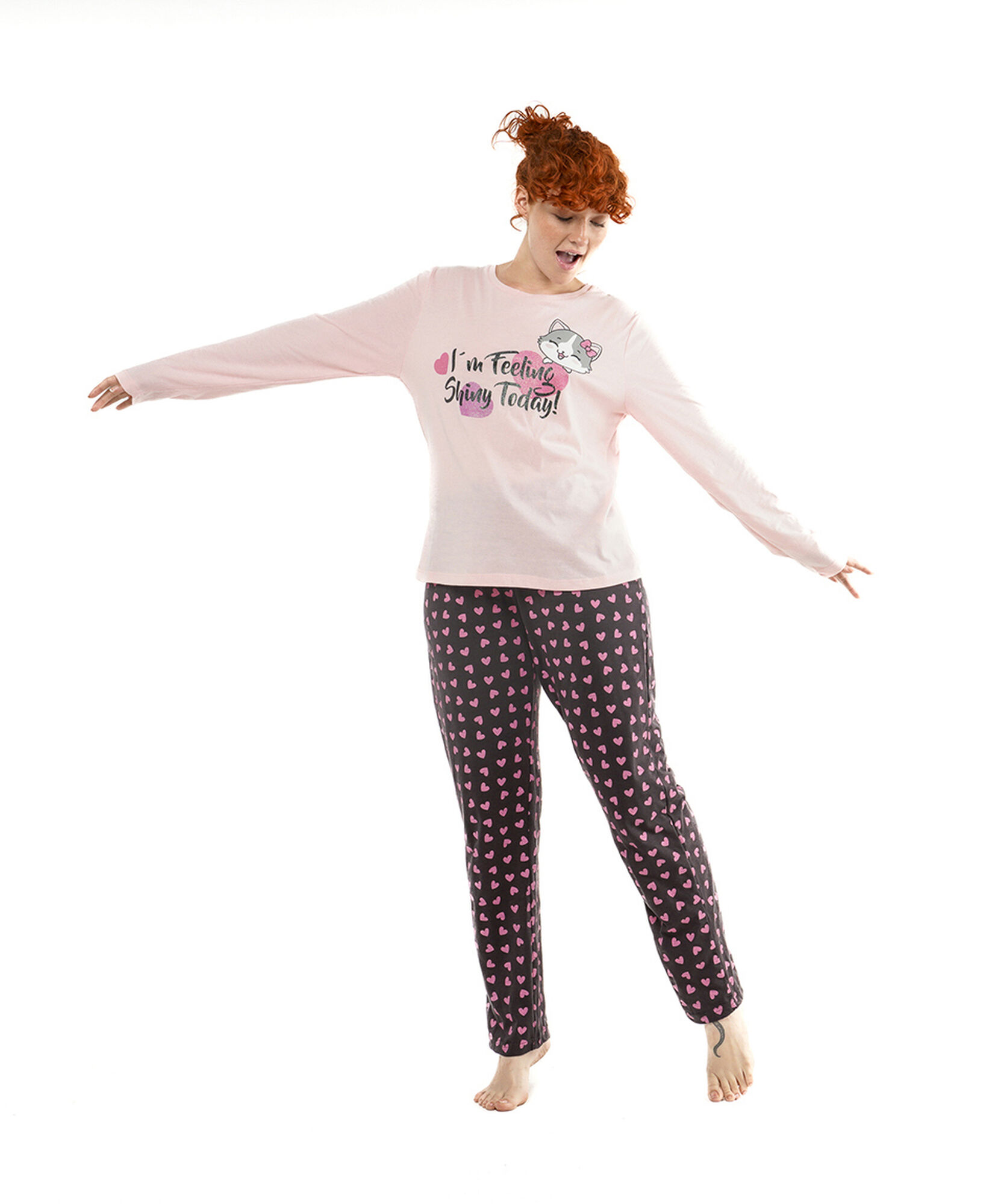Pijama mujer shiny cat Pijama mujer shiny cat
