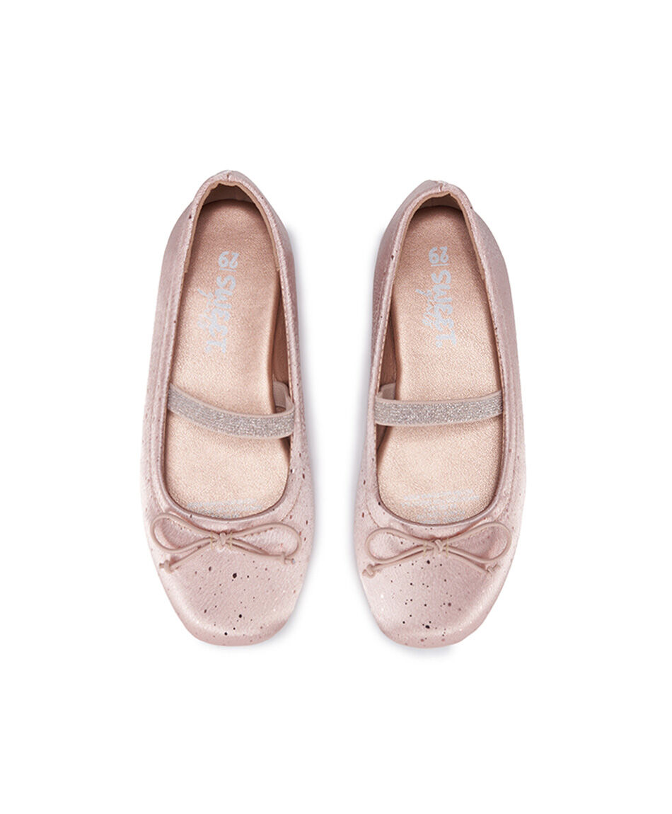 Ballerina infantil (26 a 31) sat&iacute;n pink