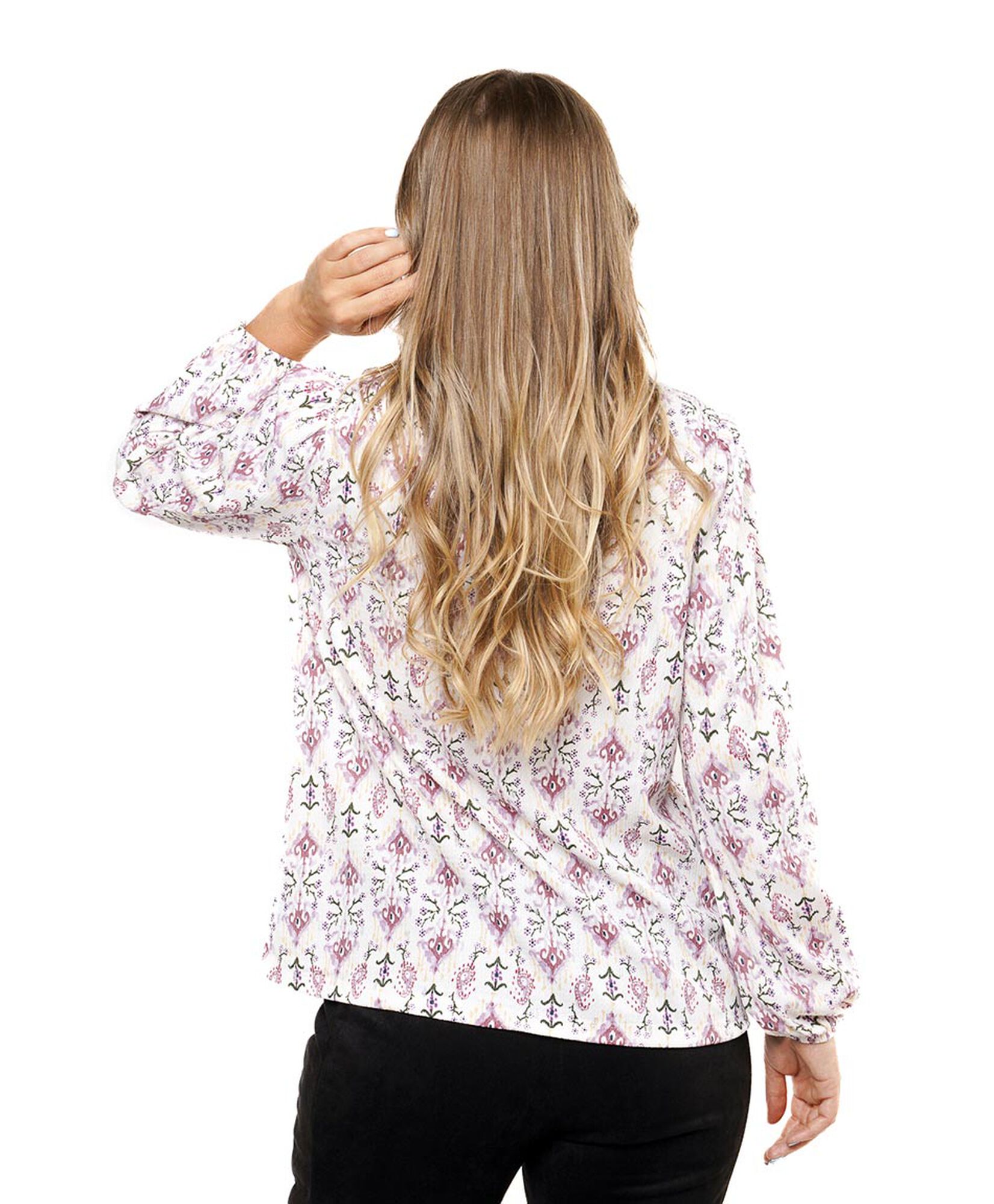 Polera mujer print mix foil Polera mujer print mix foil