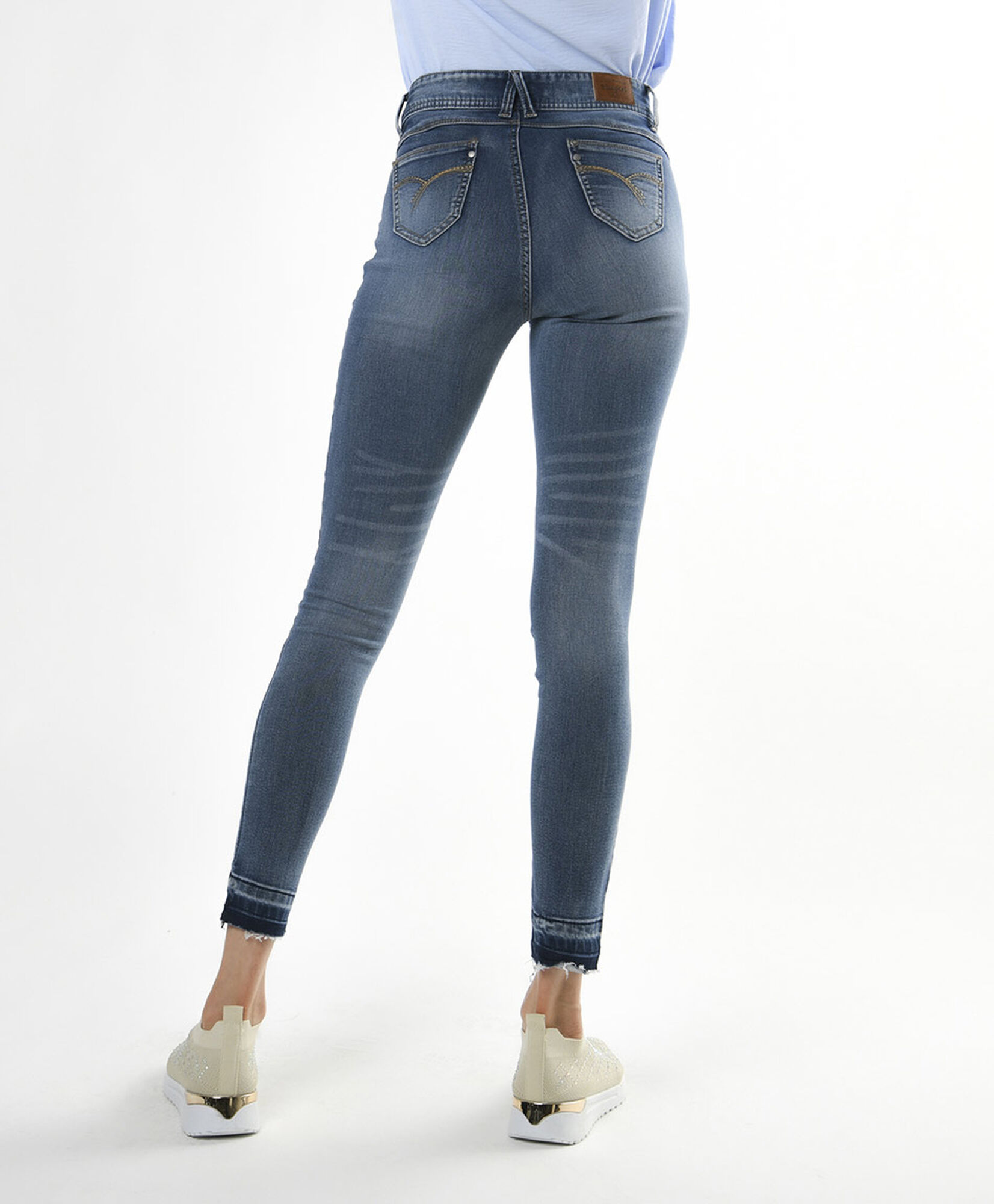 Jeans mujer desgastado skinny fit Jeans mujer desgastado skinny fit