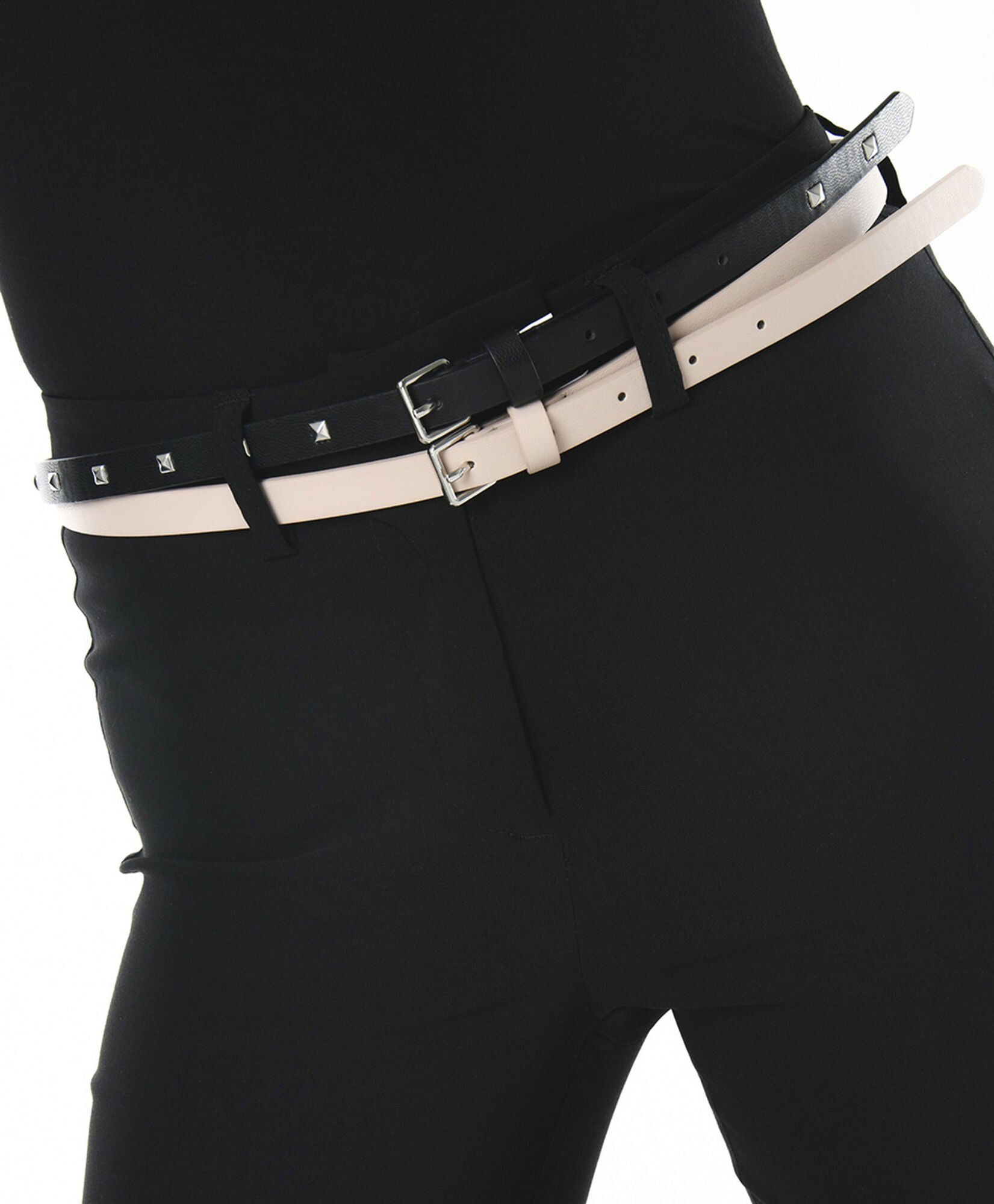 Cinturón mujer doble hebilla clásica Cinturón mujer doble hebilla clásica