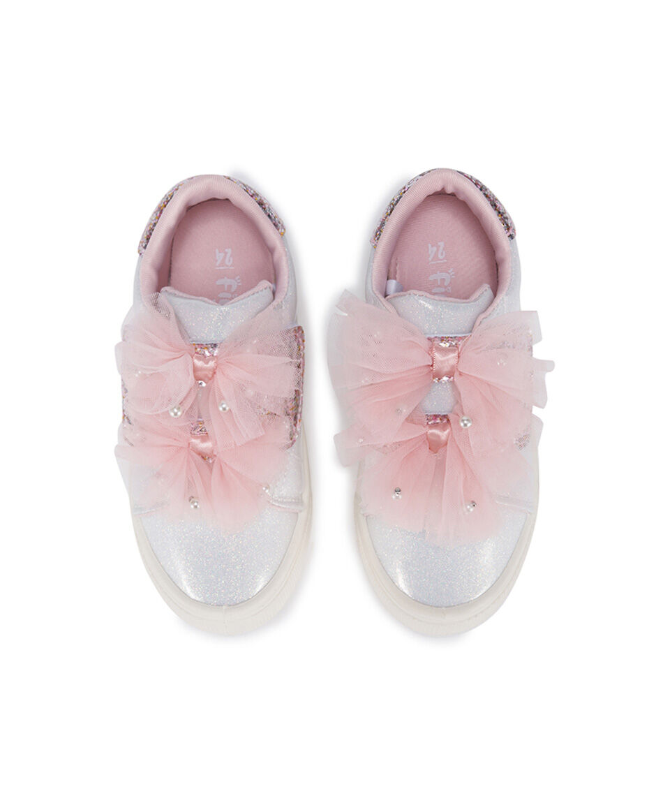 Zapatilla infantil (20 a 25) rosa tul