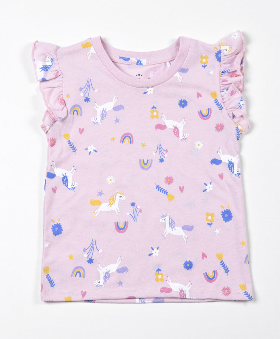 Polera bebé unicornios