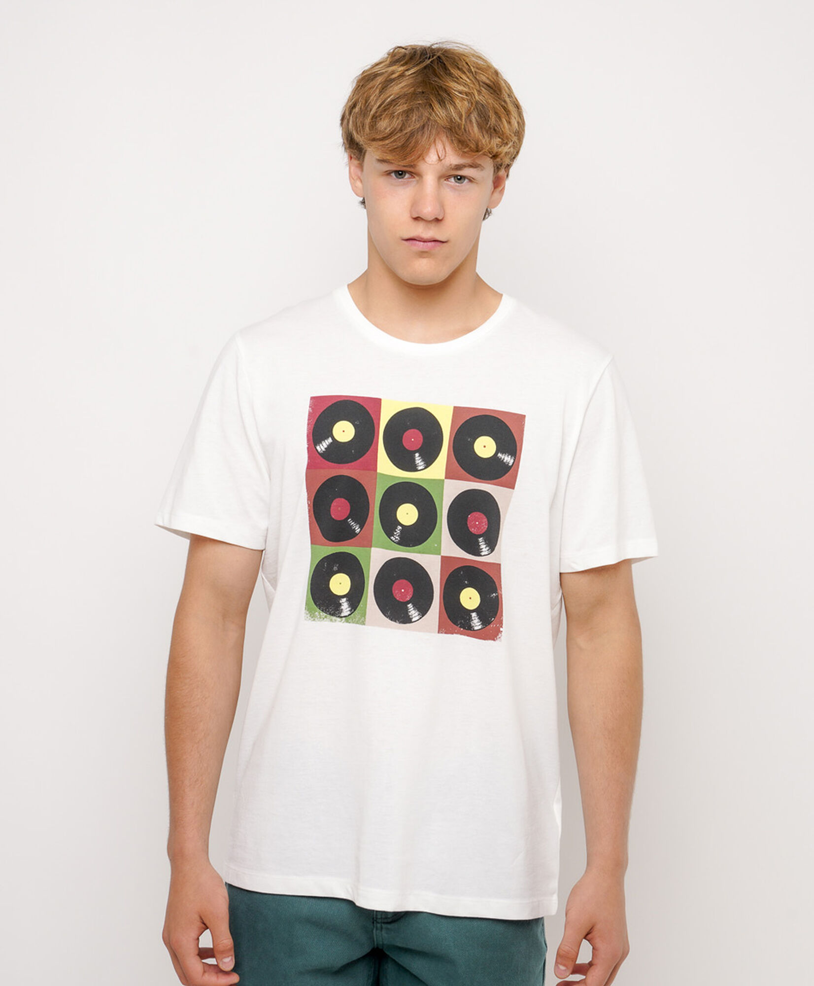 Polera hombre vinilos Polera hombre vinilos