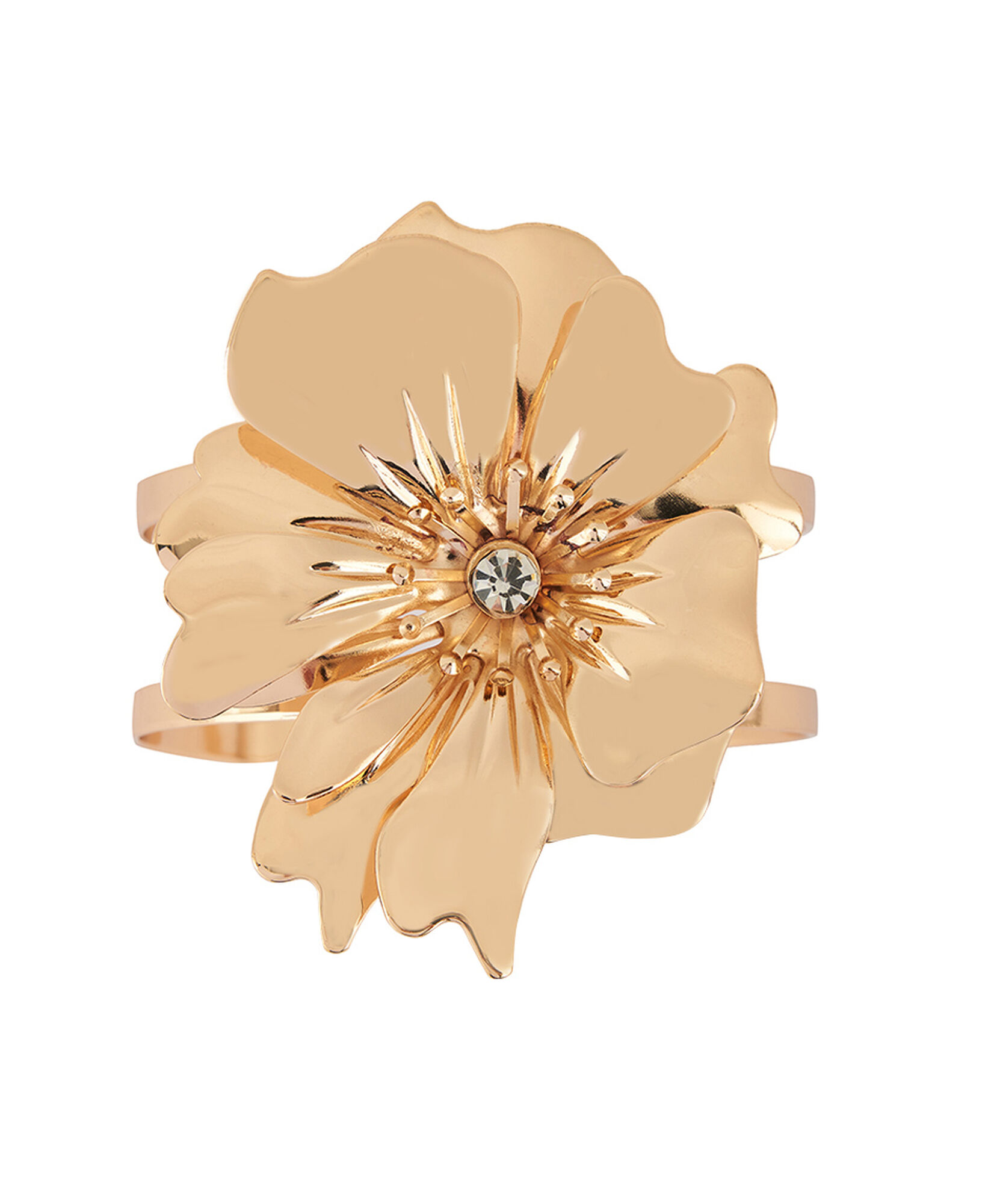 Pulsera mujer flor dorada Pulsera mujer flor dorada