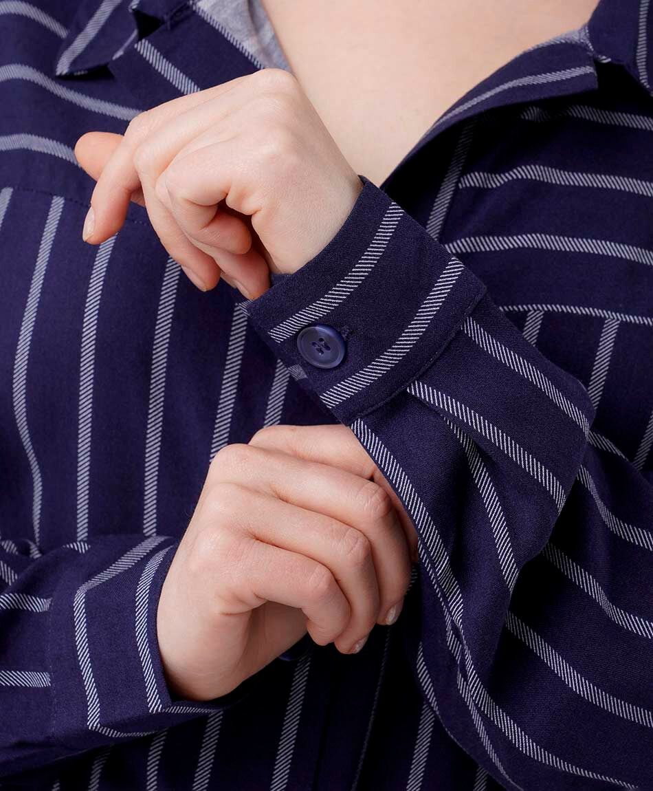 Blusa mujer l&iacute;neas mix