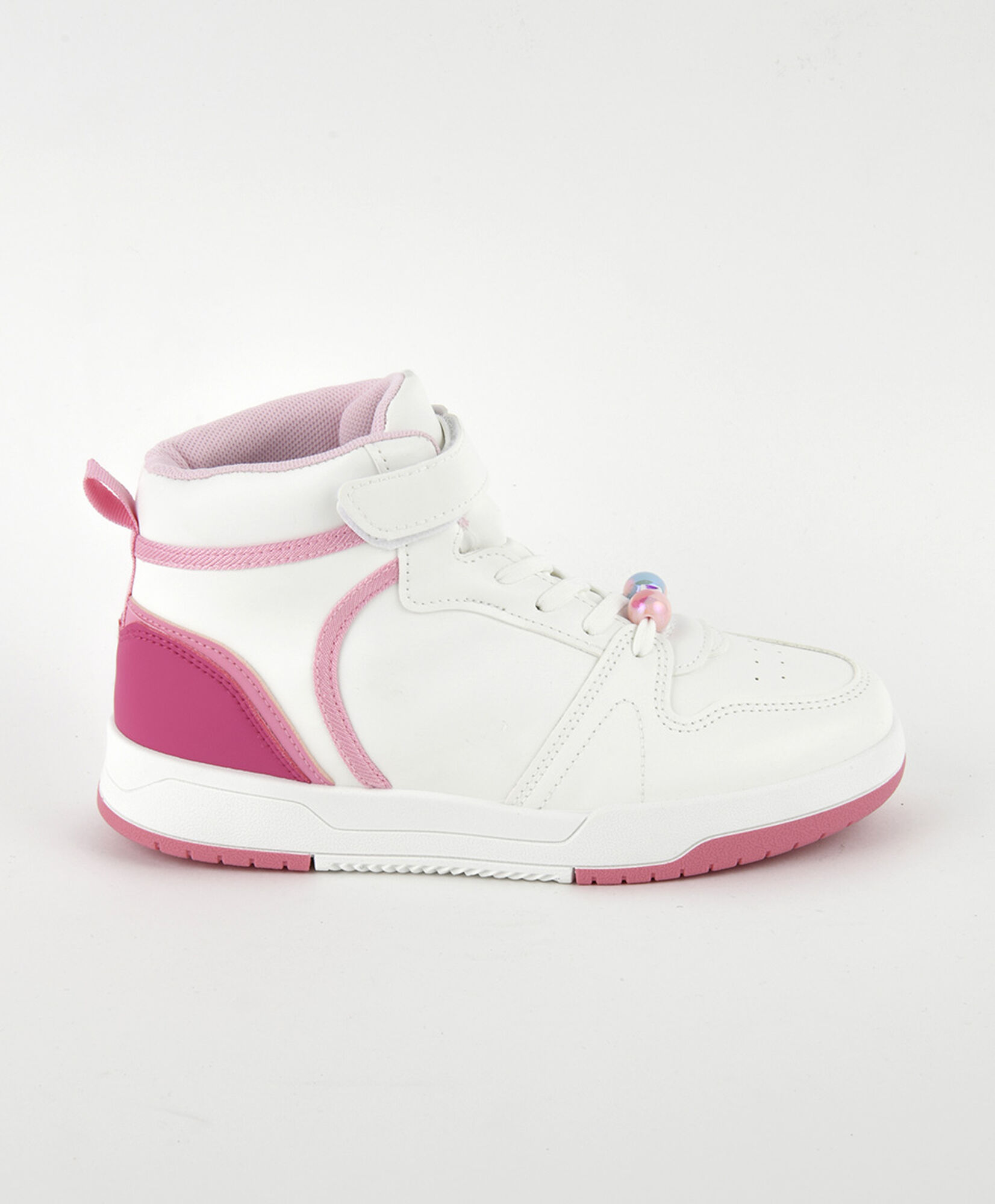 Zapatilla infantil caña alta mostacillas Zapatilla infantil caña alta mostacillas