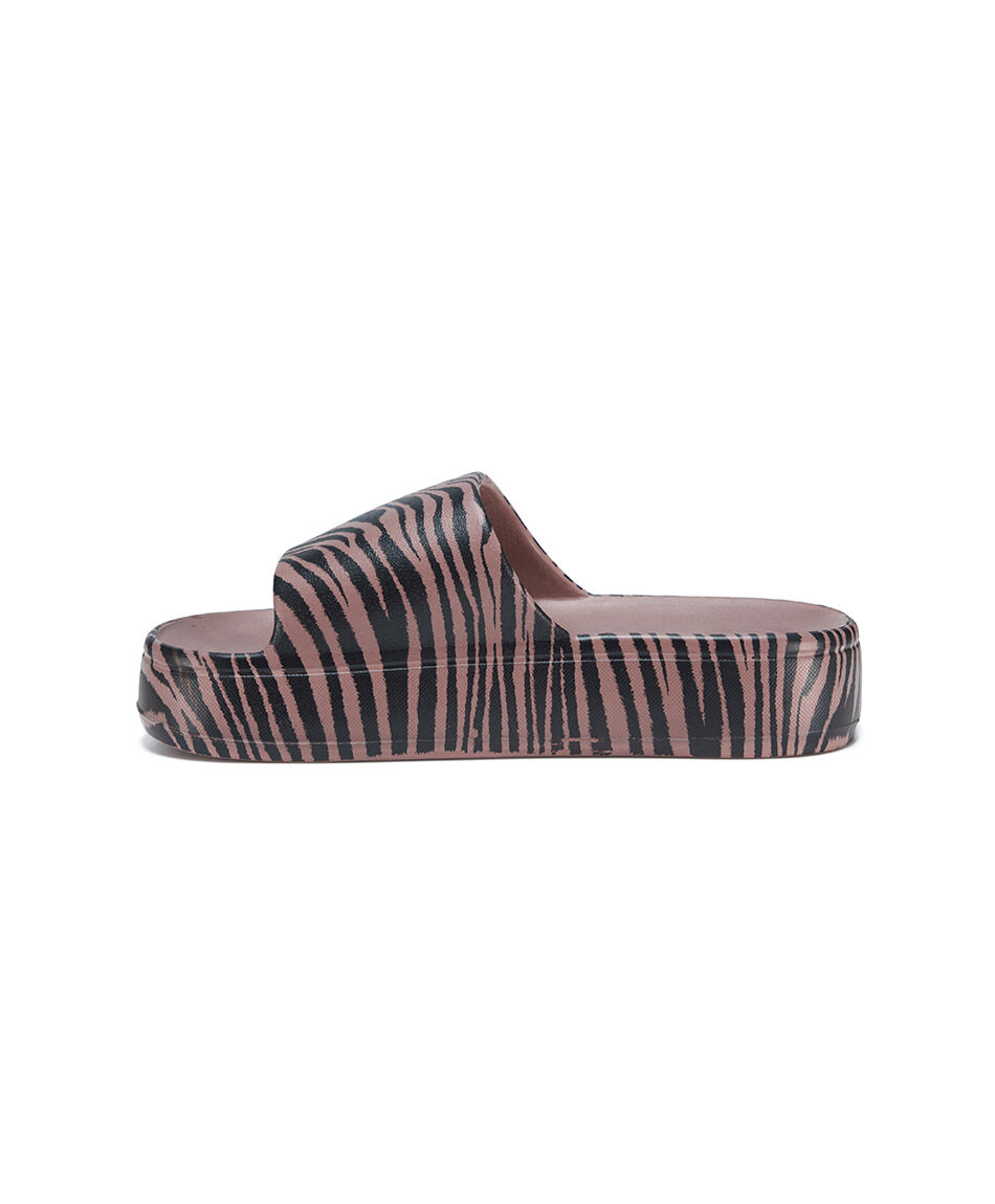 Sandalia mujer eva animal print