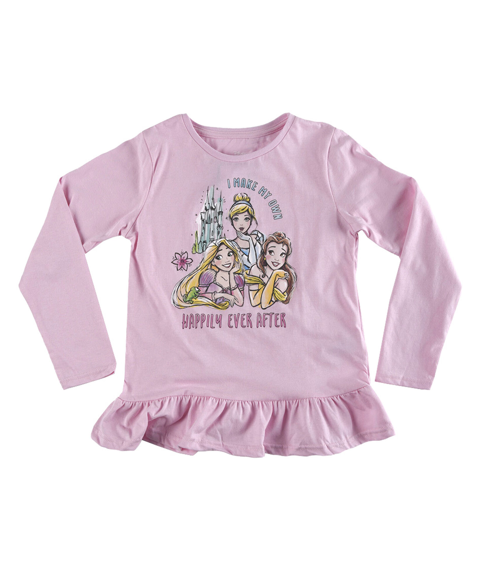 Polera niña princesas disney Polera niña princesas disney