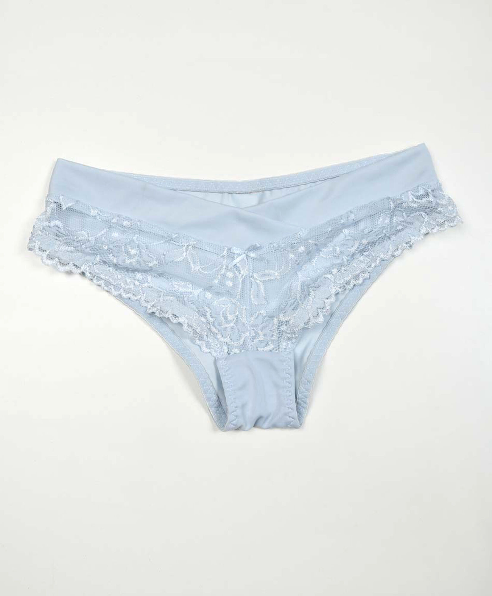 Bikini mujer encaje pretina lisa Bikini mujer encaje pretina lisa