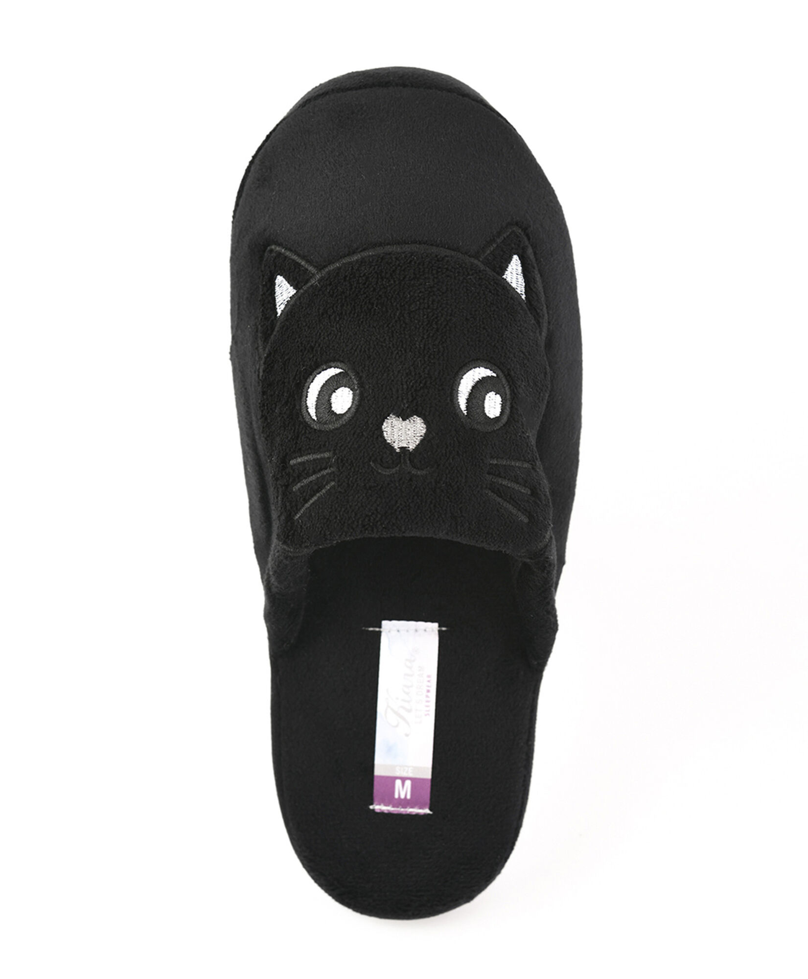Pantufla mujer gatito negro Pantufla mujer gatito negro