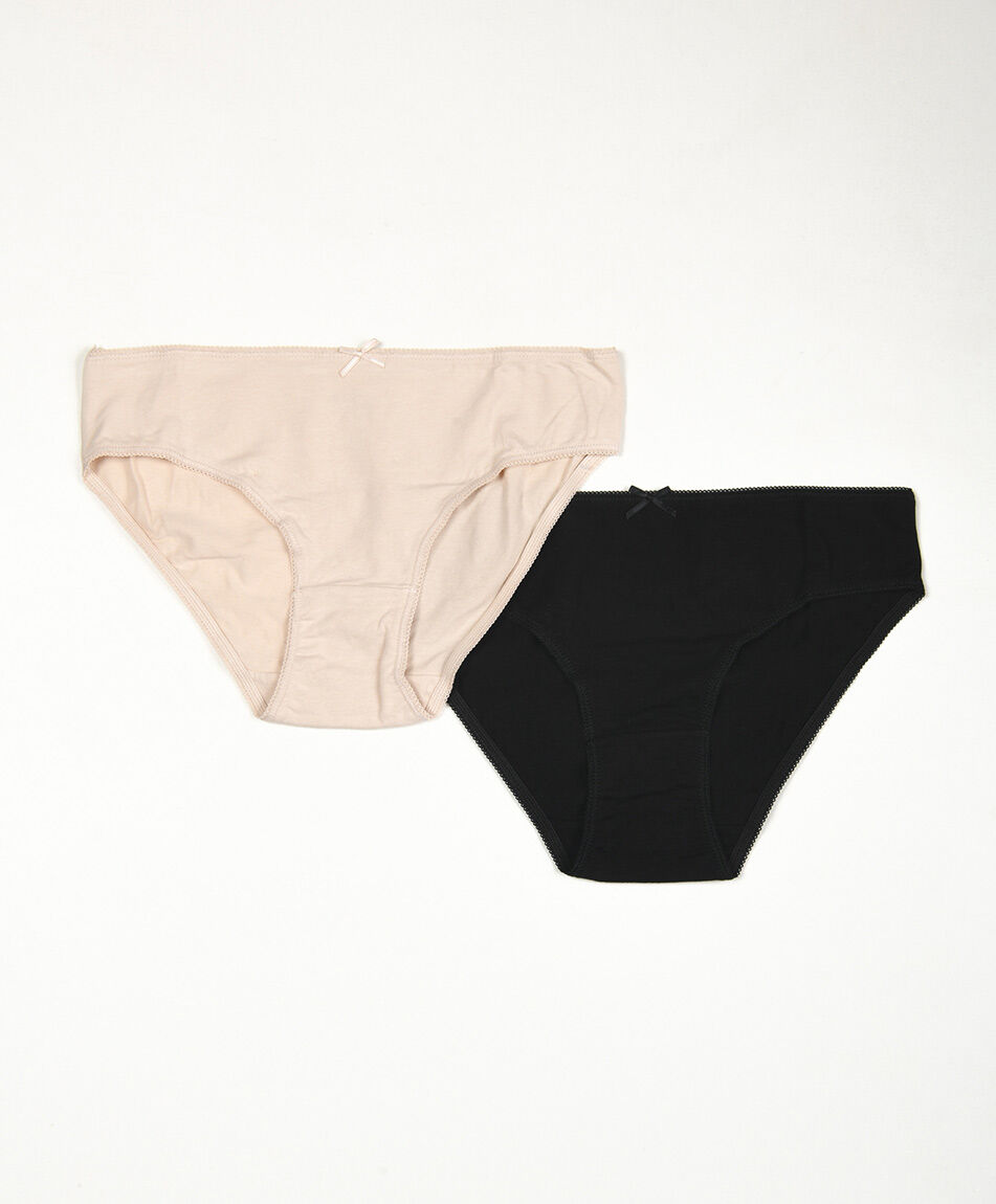 Pack 2 bikini mujer lisos