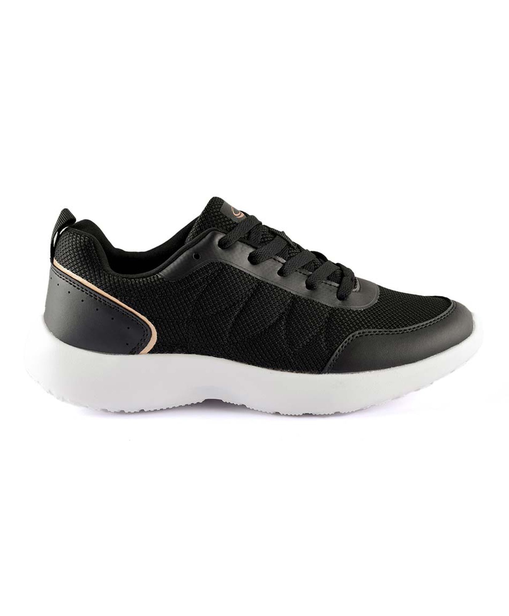 Zapatilla lisa deportiva plataforma Zapatilla lisa deportiva plataforma
