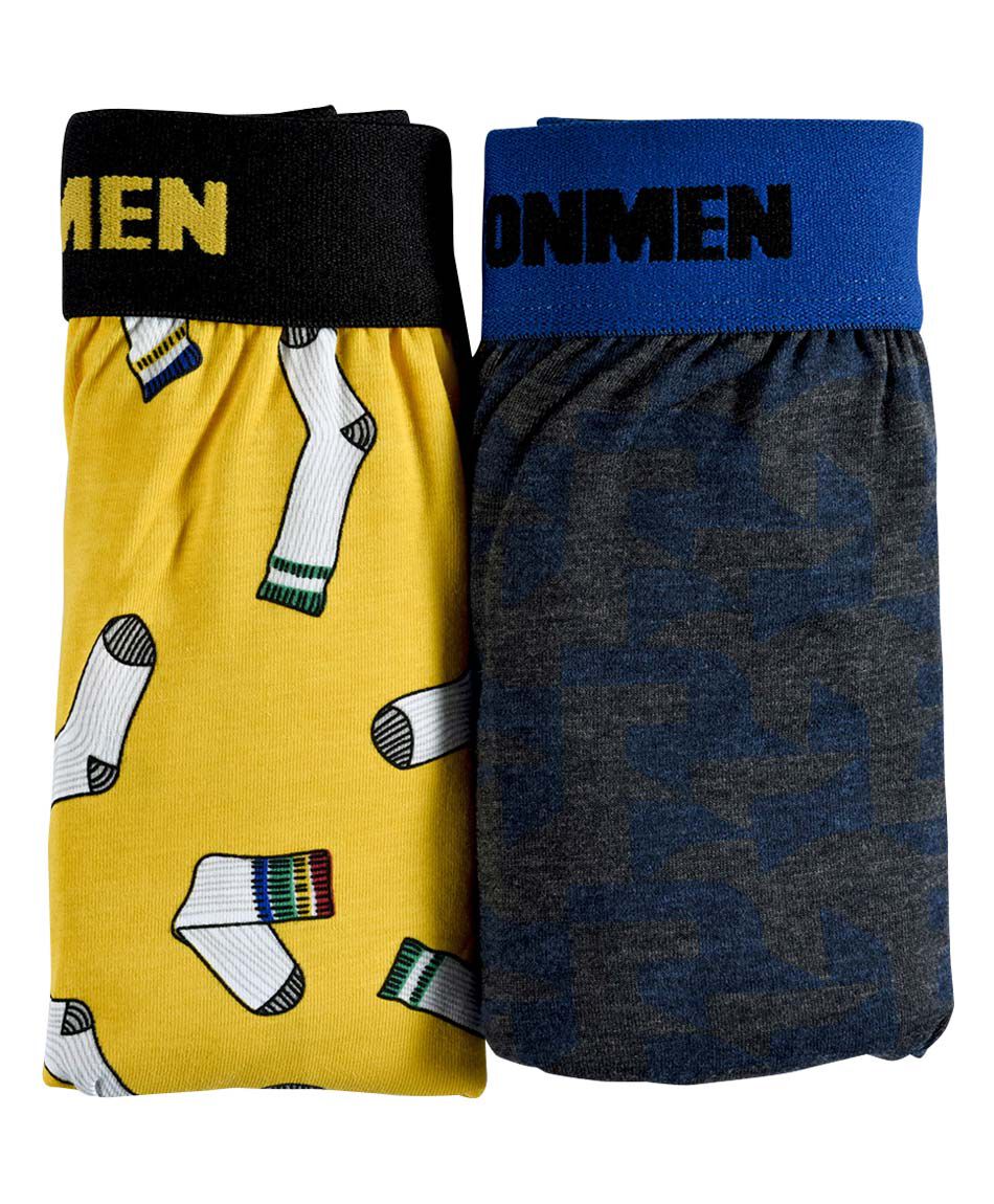 Pack 2 boxer estampado