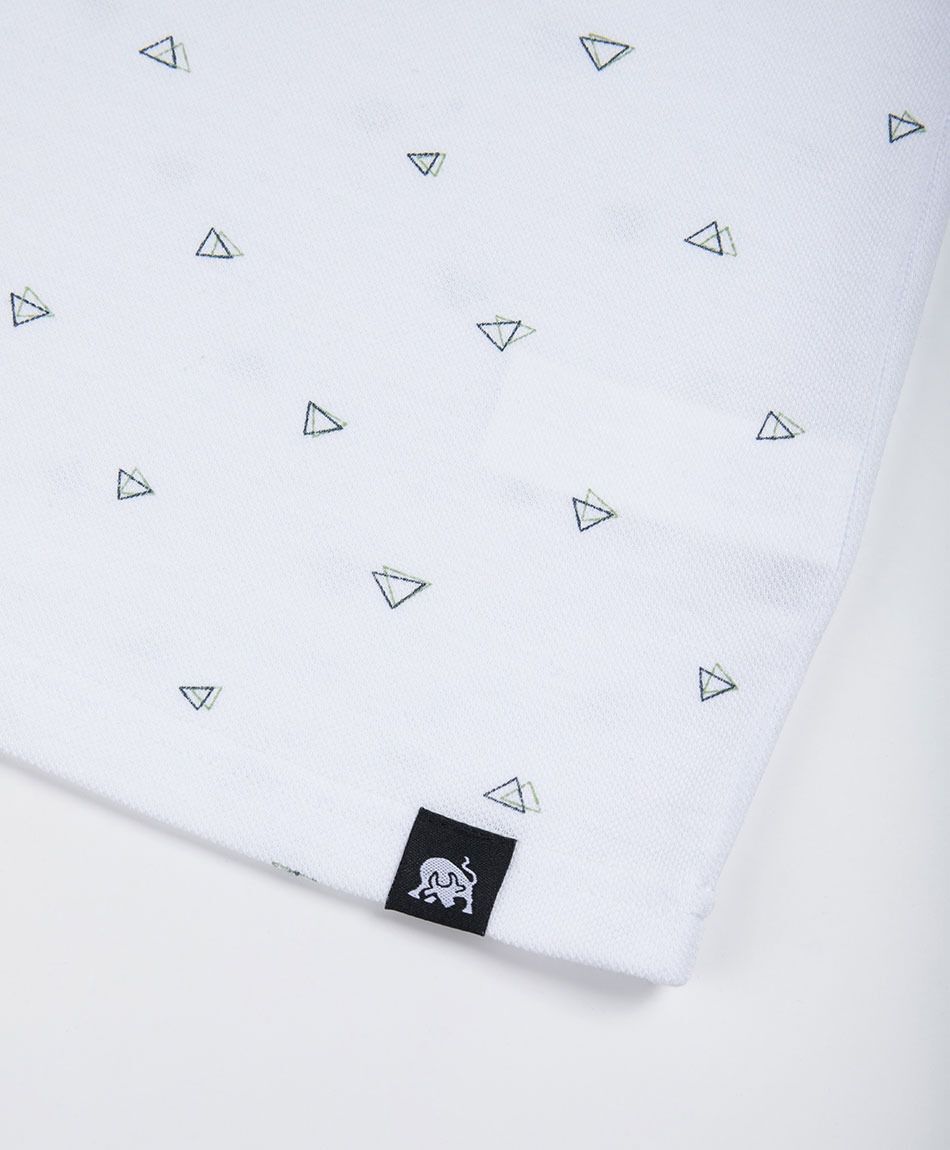 Polera hombre polo tri&aacute;ngulos