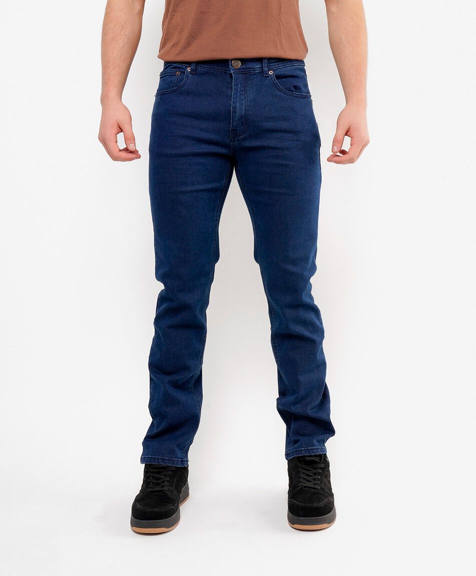 Jeans hombre cl&aacute;sico slim fit