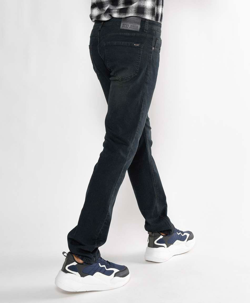 Jeans hombre desgastado slim fit