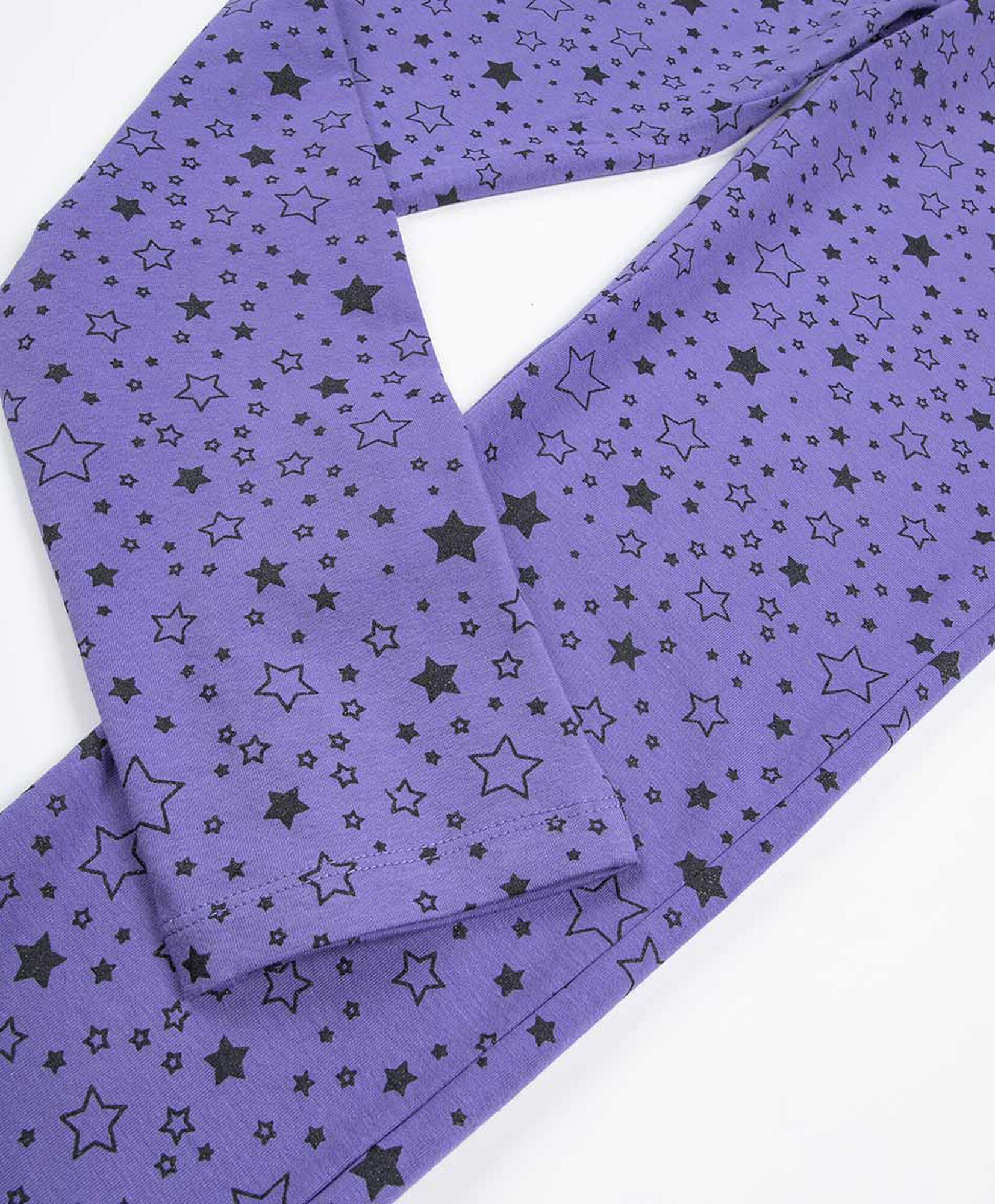 Pack 2 leggins niña estrellas y gris Pack 2 leggins niña estrellas y gris