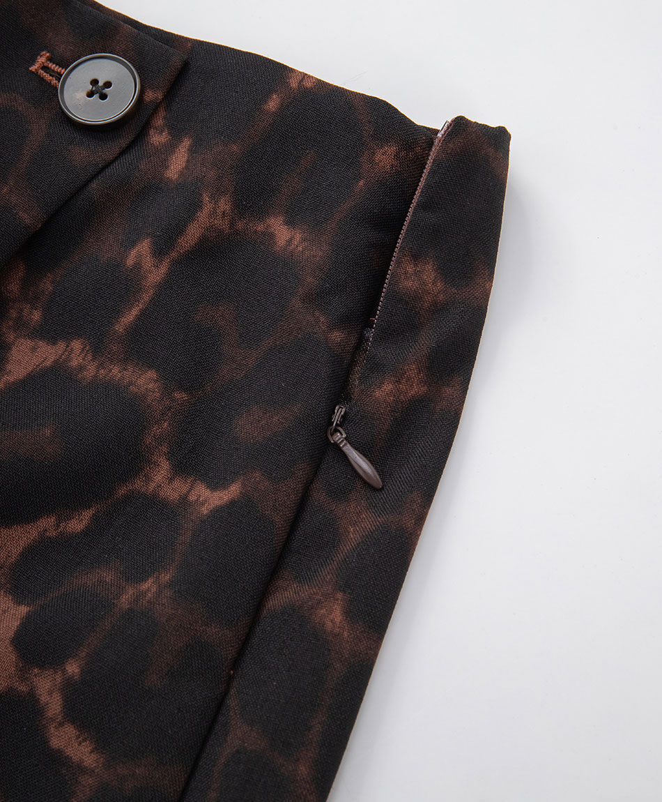 Falda mujer short animal print