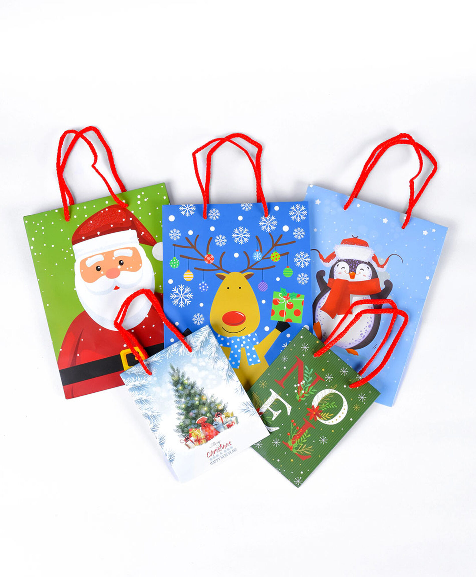 Pack 5 bolsas regalo navidad Pack 5 bolsas regalo navidad