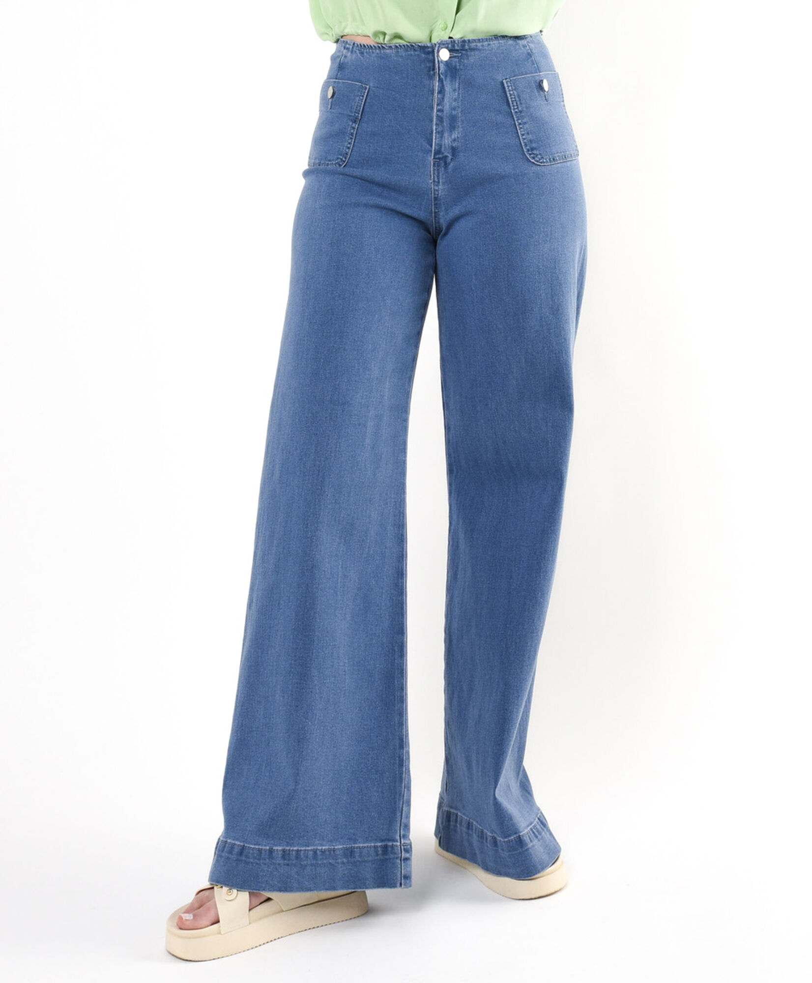 Jeans mujer bolsillos wide Jeans mujer bolsillos wide