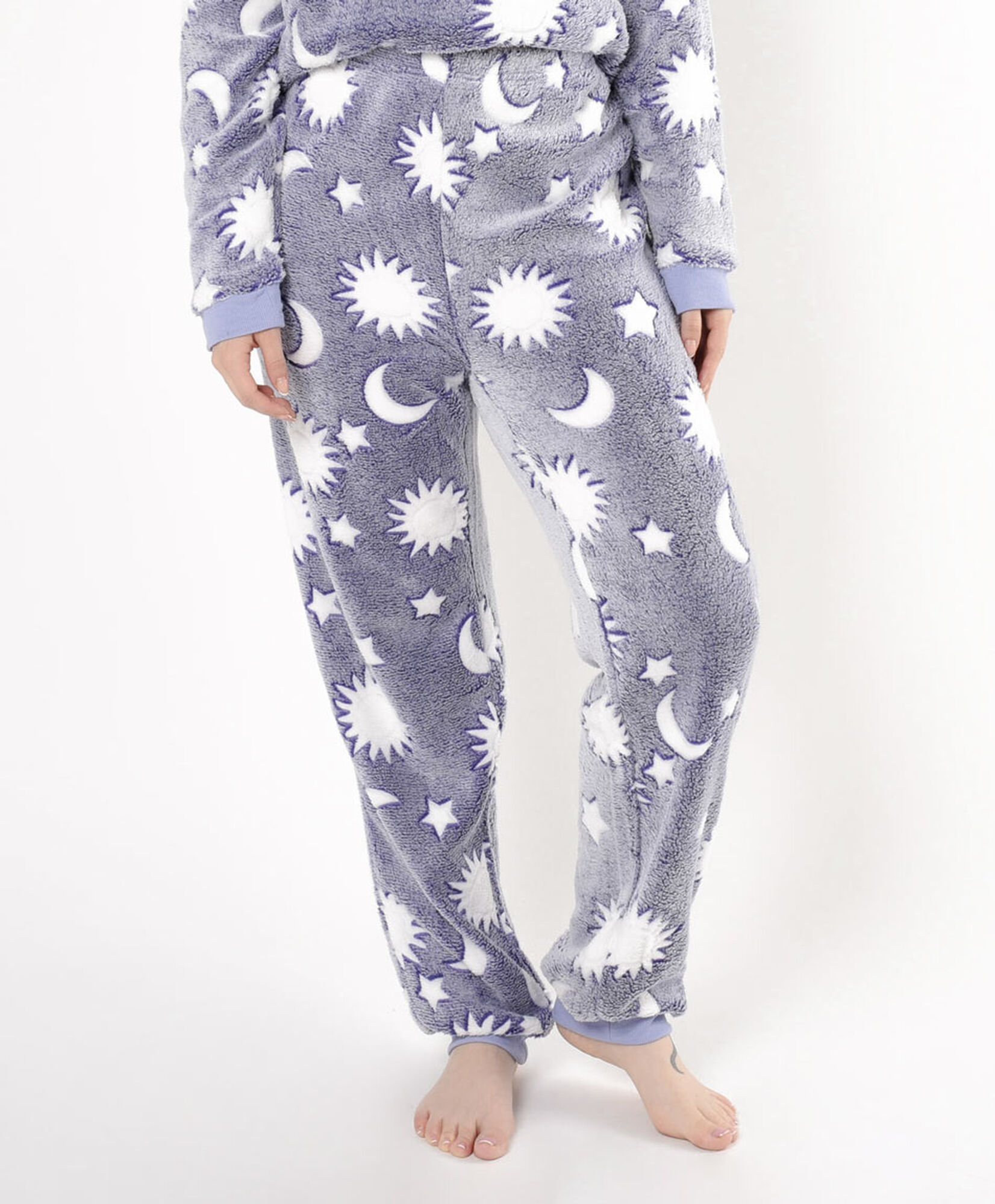 Pijama mujer polar print cielo Pijama mujer polar print cielo