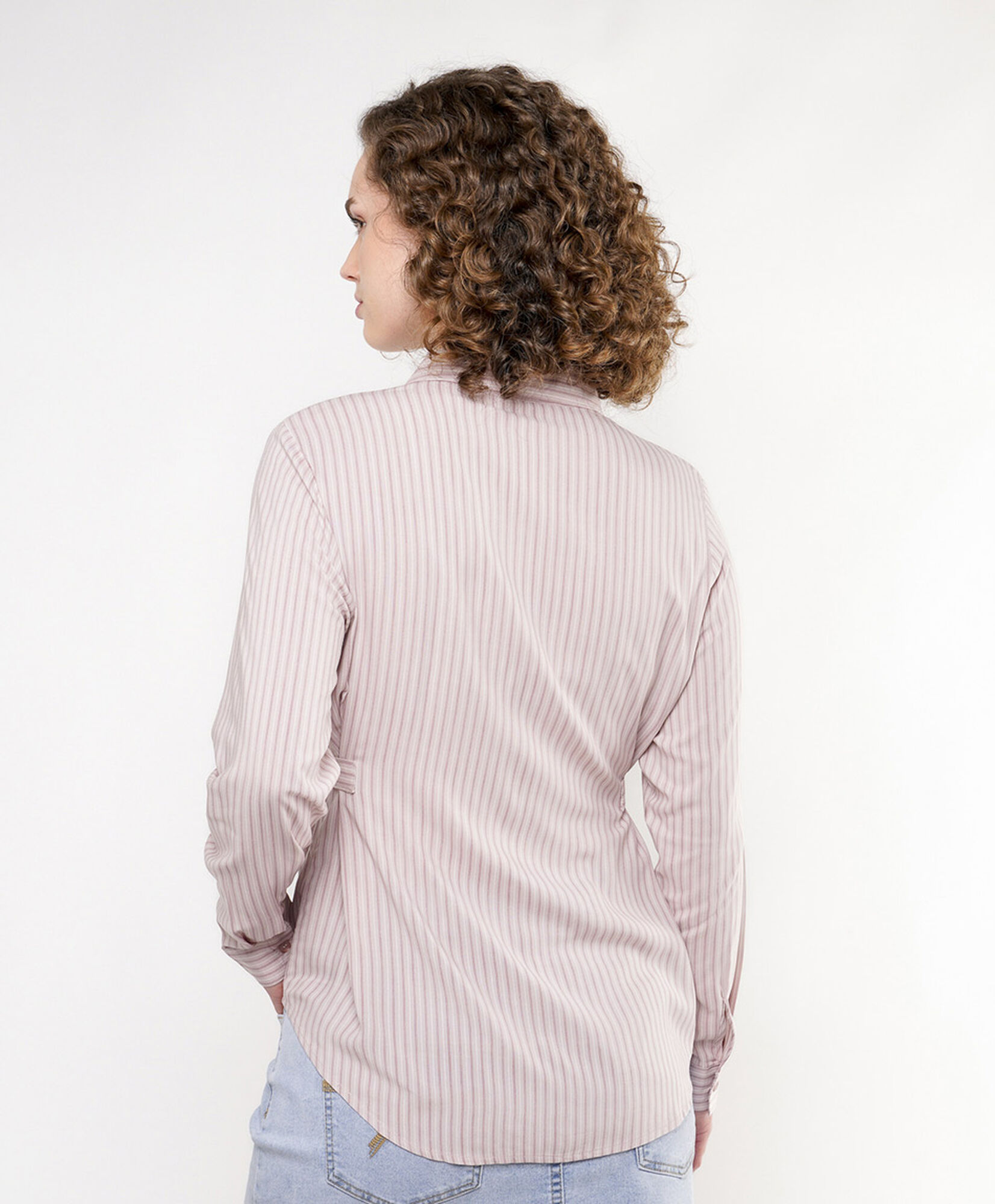 Blusa mujer líneas acinturada Blusa mujer líneas acinturada