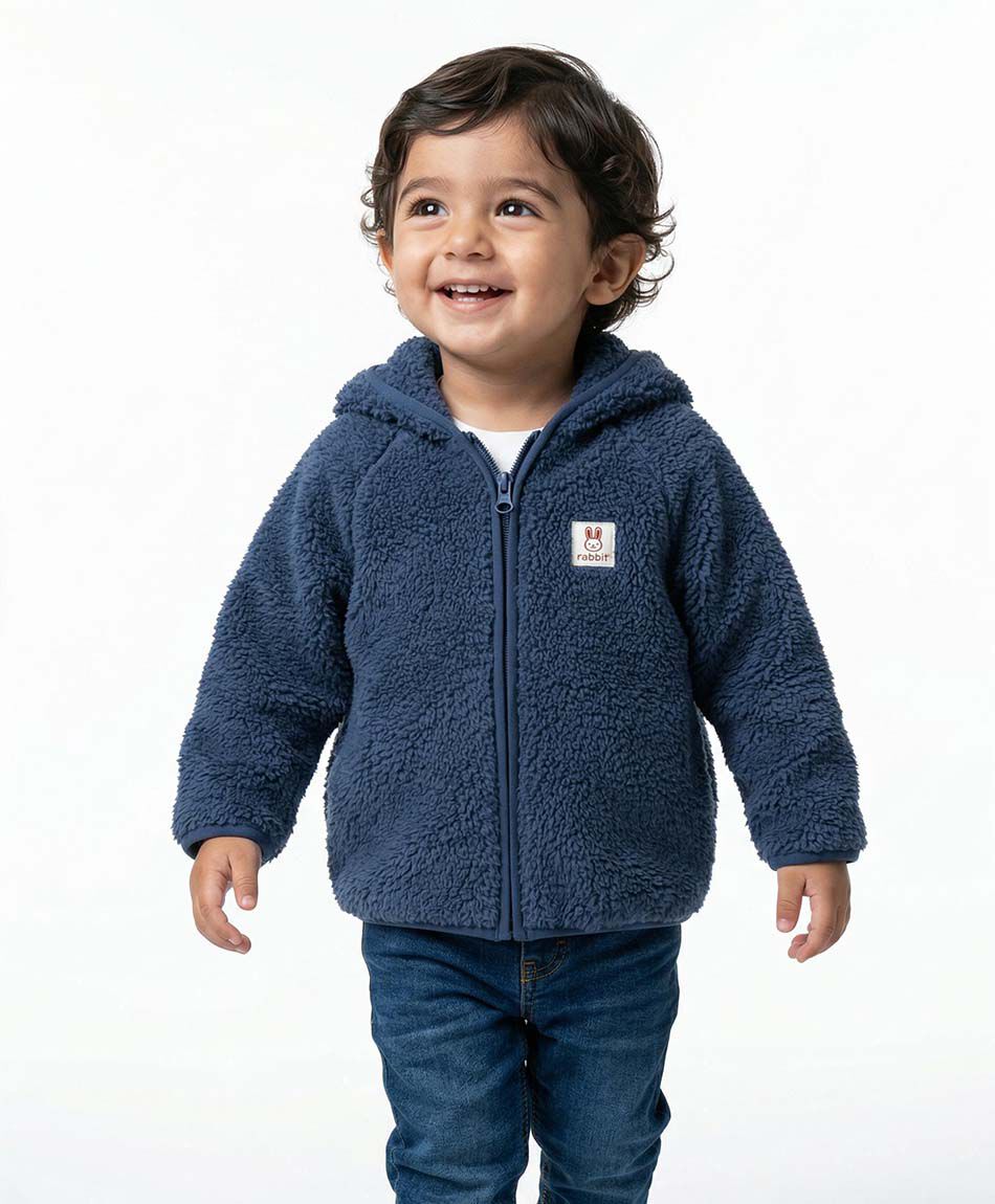 Poler&oacute;n beb&eacute; chiporro azul