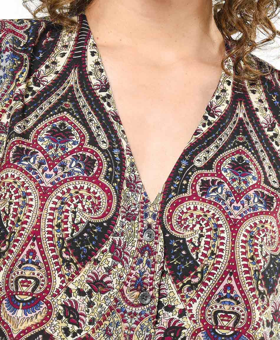 Blusa mujer dise&ntilde;o abstracto