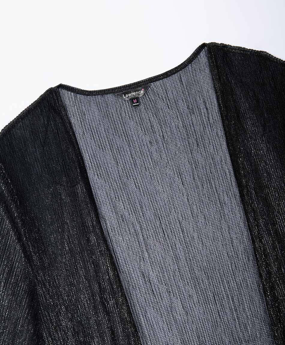 Kimono mujer negro