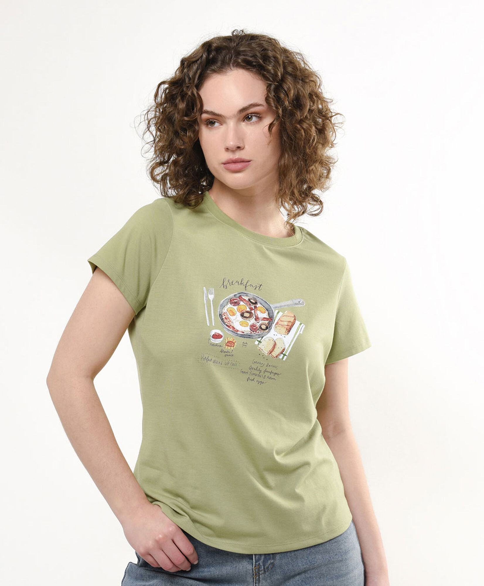 Polera mujer desayuno Polera mujer desayuno