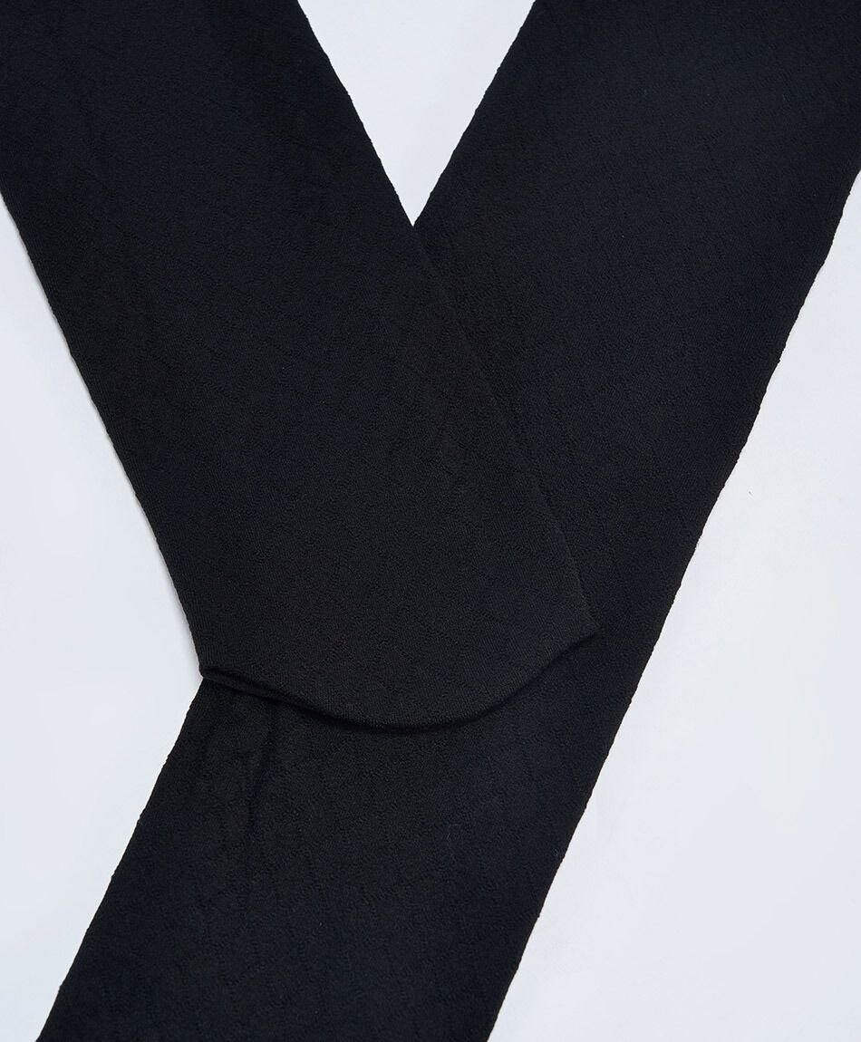 Panty mujer jacquard cuadros