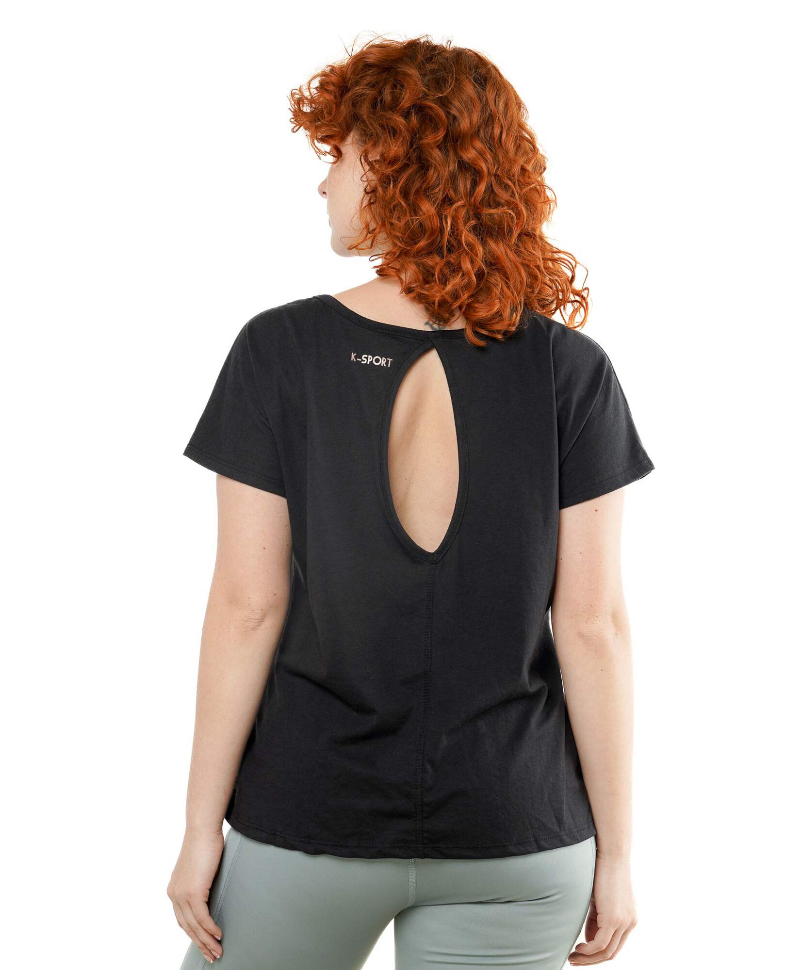 Polera deportiva mujer hojas Polera deportiva mujer hojas