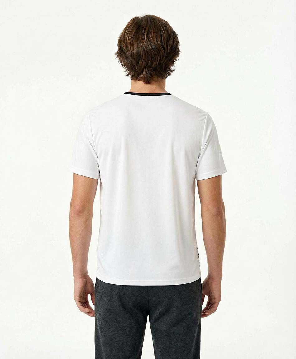 Polera deportiva hombre running figuras