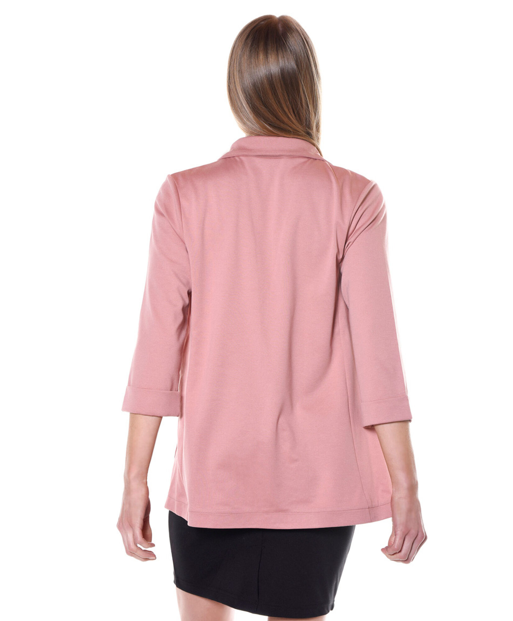 Chaqueta elasticada rosa Chaqueta elasticada rosa