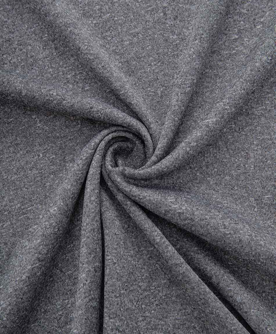 Polera deportiva hombre melange gris