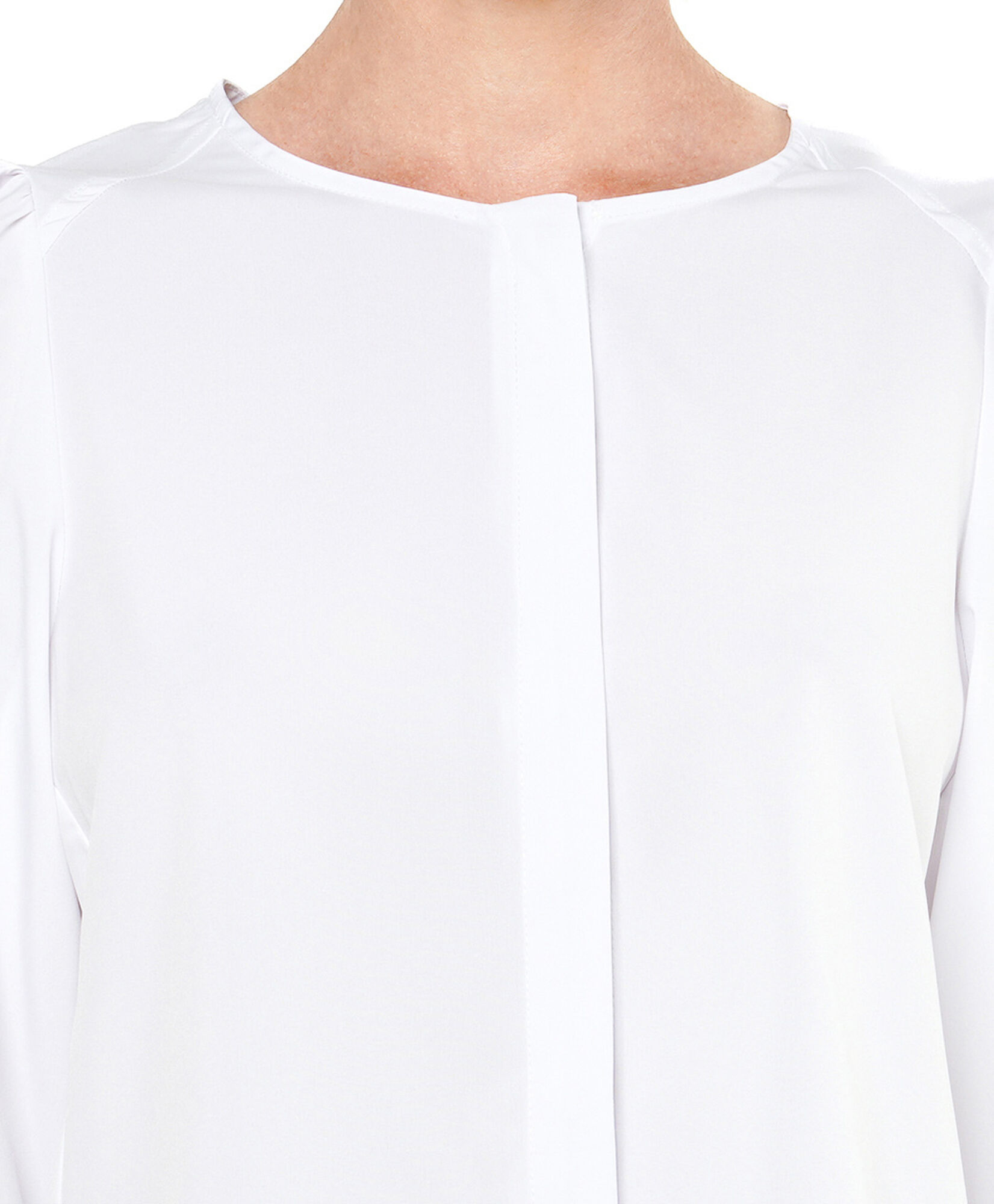 Blusa mujer manga globo white Blusa mujer manga globo white