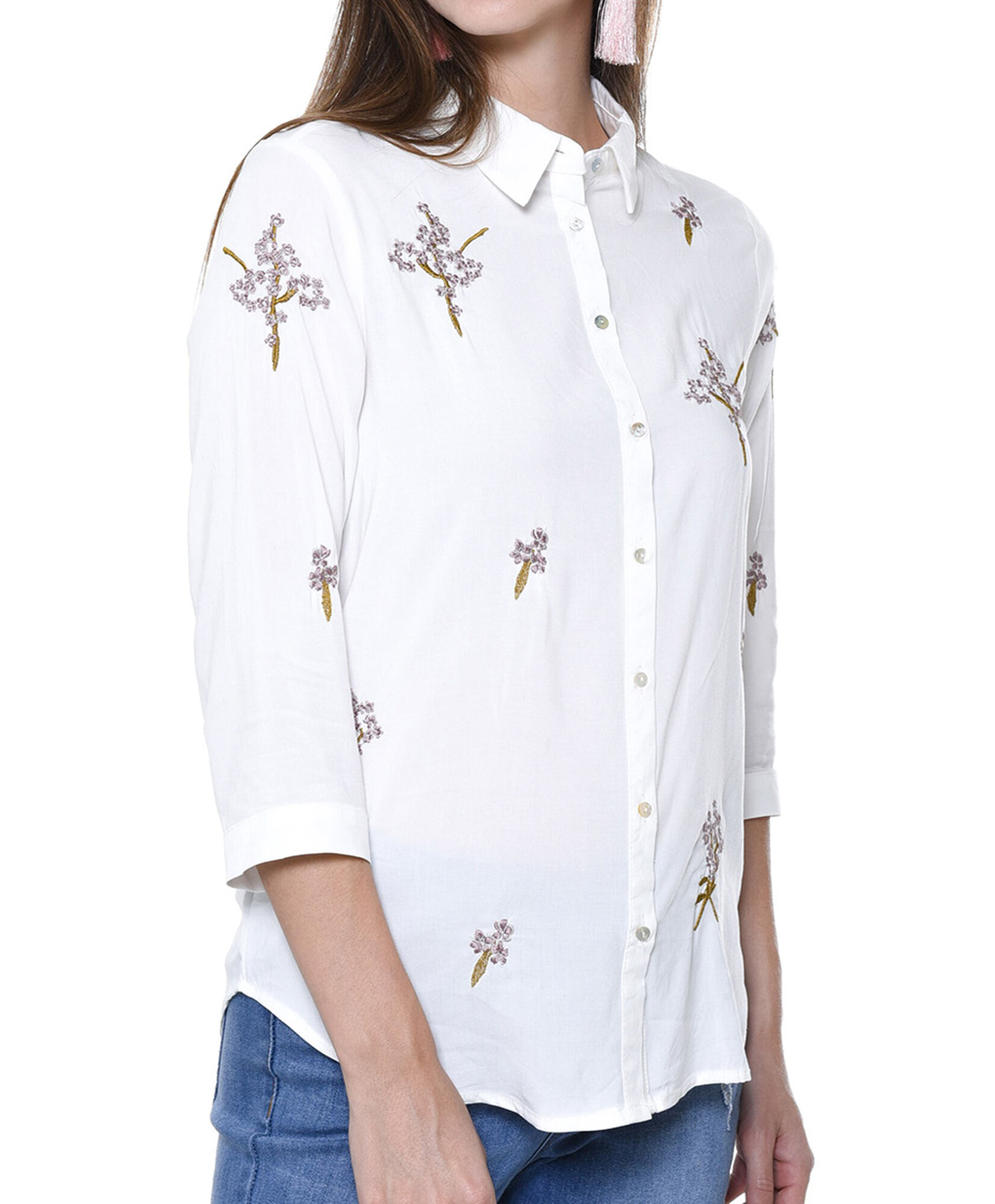 Blusa bordado flores Blusa bordado flores