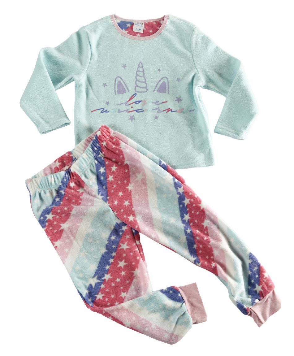 Pijama ni&ntilde;a polar 2 piezas