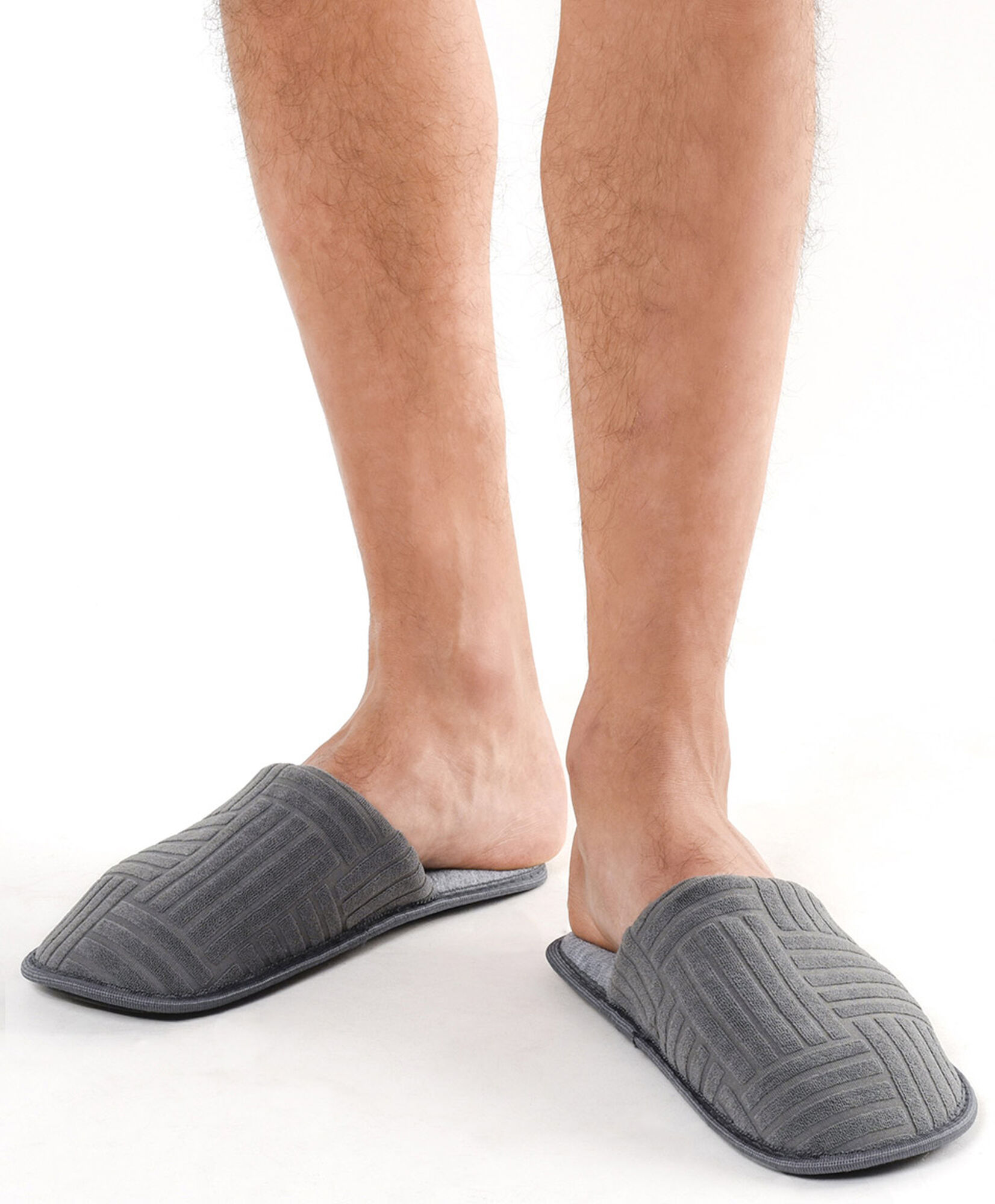 Pantufla hombre gris Pantufla hombre gris