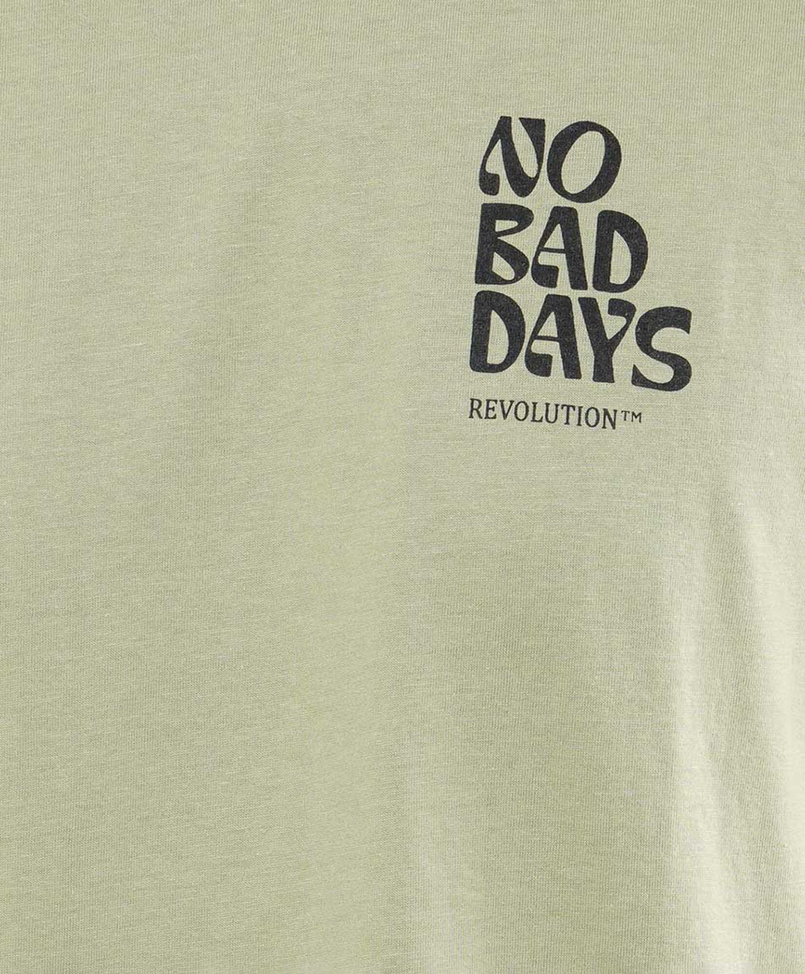 Polera hombre doble estampado no bad days Polera hombre doble estampado no bad days