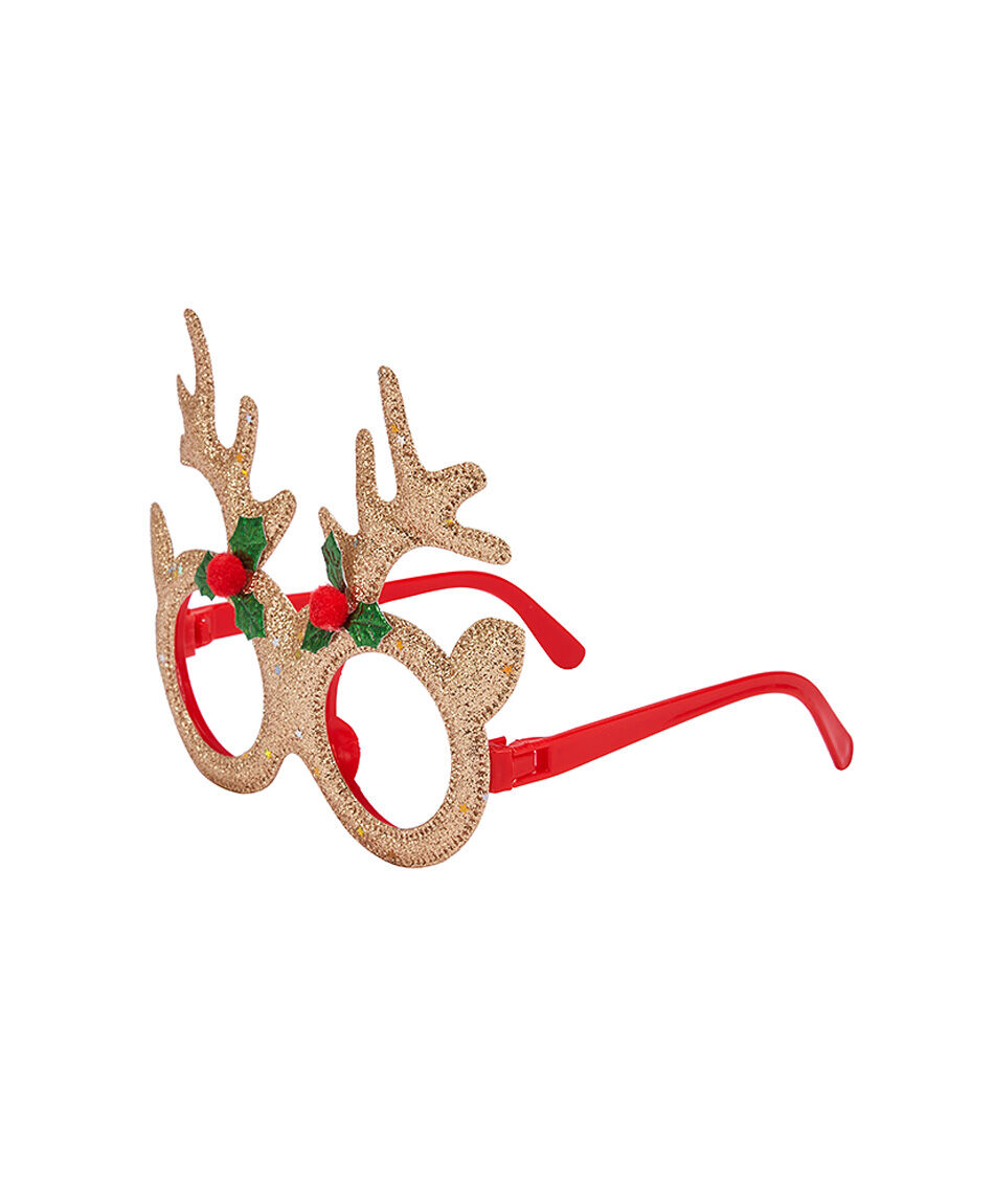 Lentes navidad reno