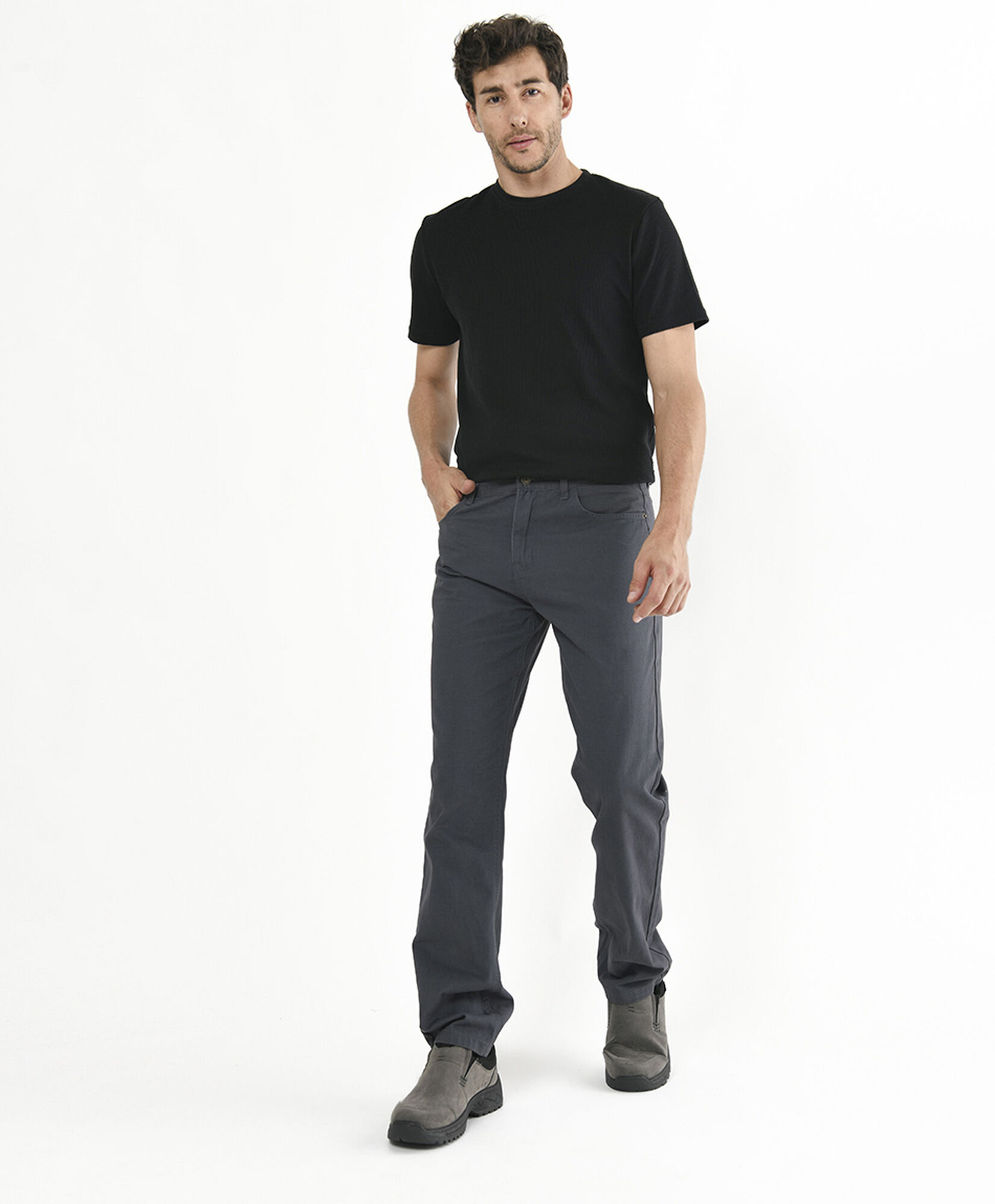 Pantalón hombre clásico gris Pantalón hombre clásico gris