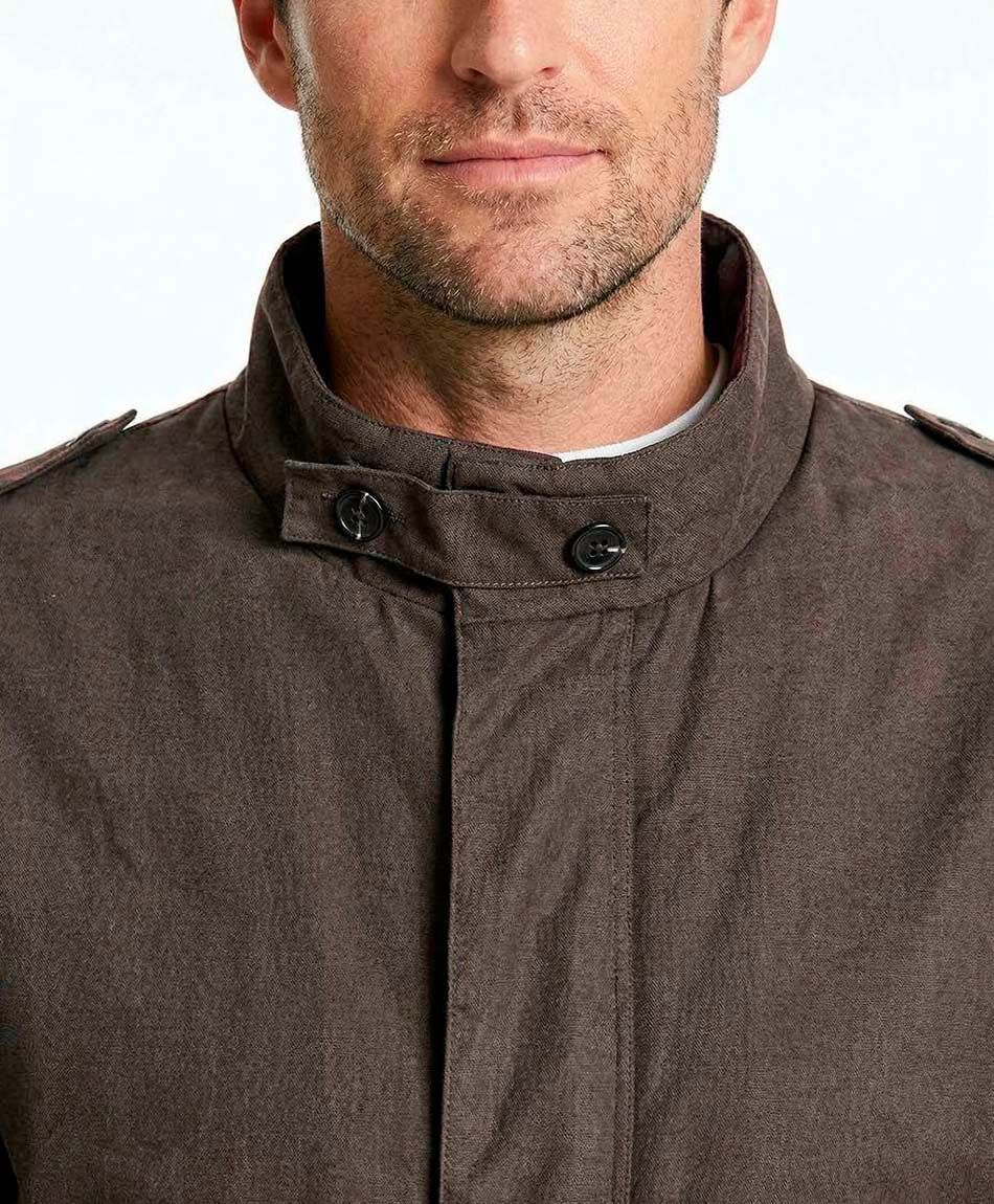 Chaqueta hombre cuello cerrado
